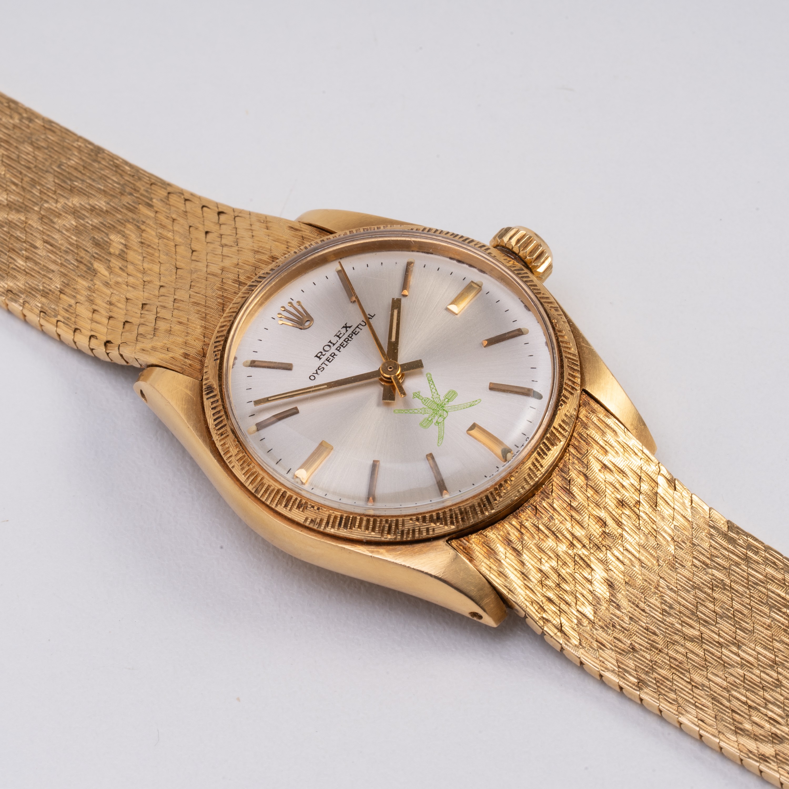 Rolex - Oyster Perpetual 6744, orologio solo tempo automatico in oro giallo 18 kt (1974)