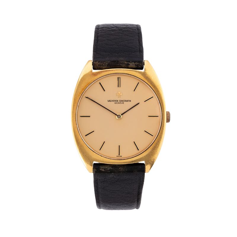 Vacheron Constantin - Orologio da polso solo tempo a carica manuale in oro giallo 18 kt con quadr...