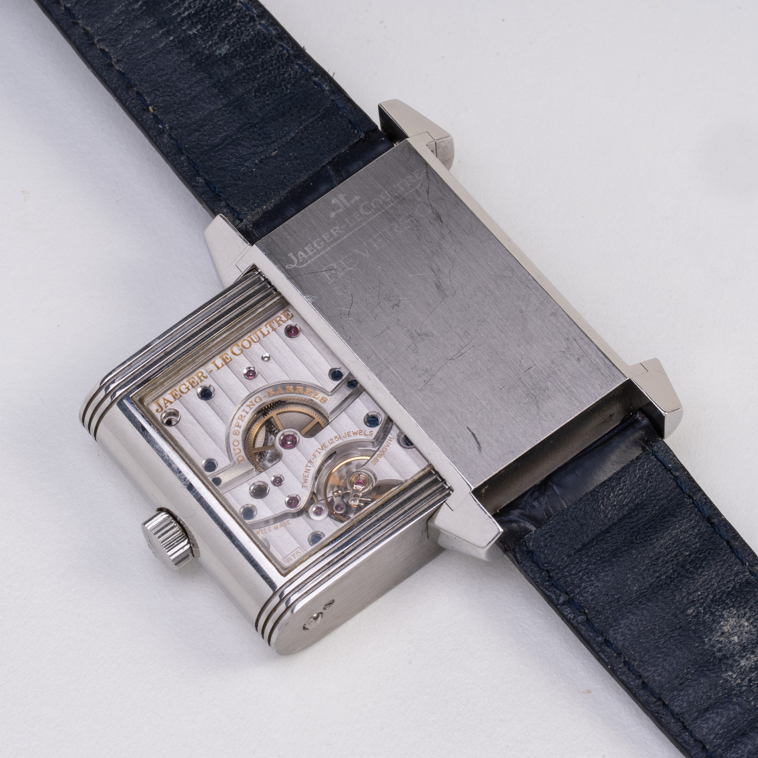Jaeger le Coultre - Jaeger LeCoultre, Reverso Power Reserve (ref. 240.815), orologio reversibile ...