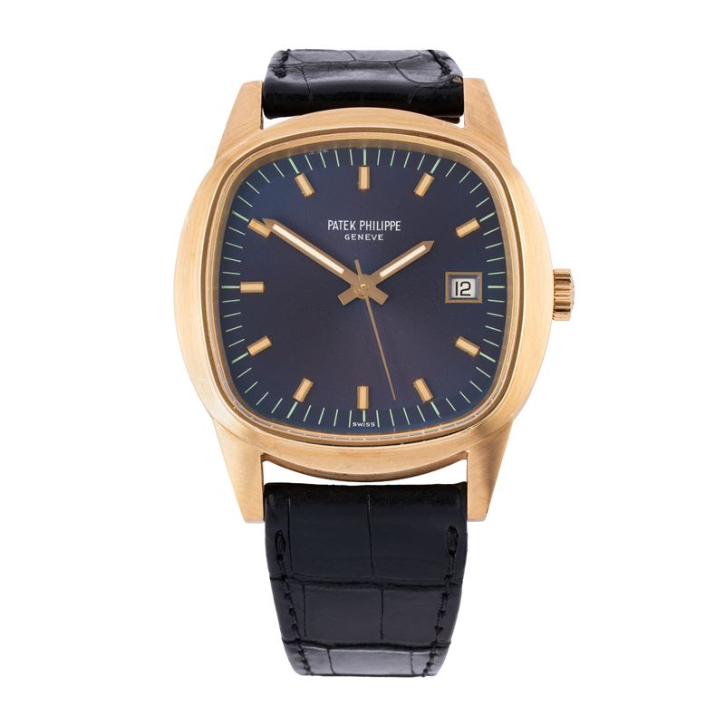 Patek Philippe - Beta 21, orologio da polso solo tempo al quarzo in oro giallo 18 kt