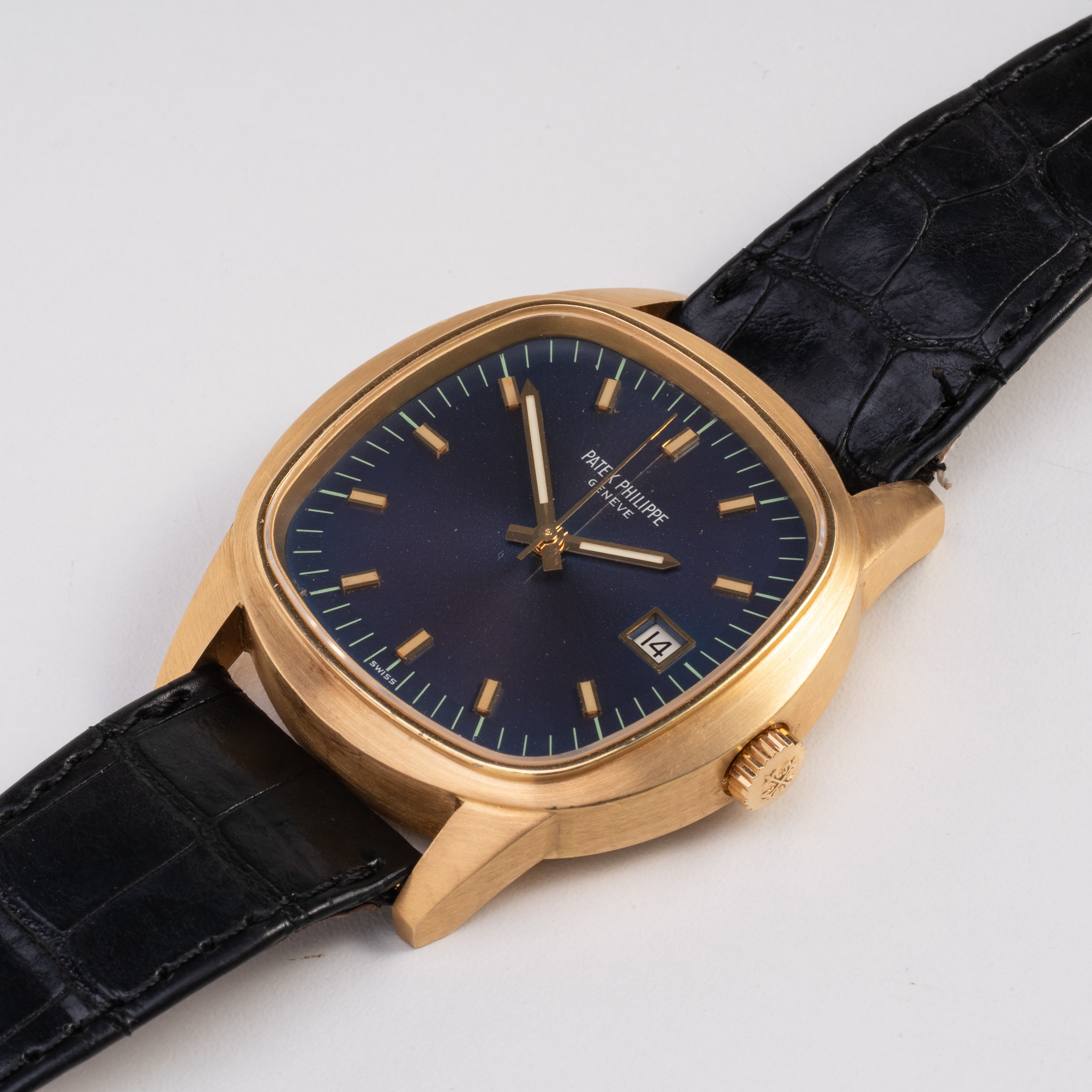 Patek Philippe - Beta 21, orologio da polso solo tempo al quarzo in oro giallo 18 kt