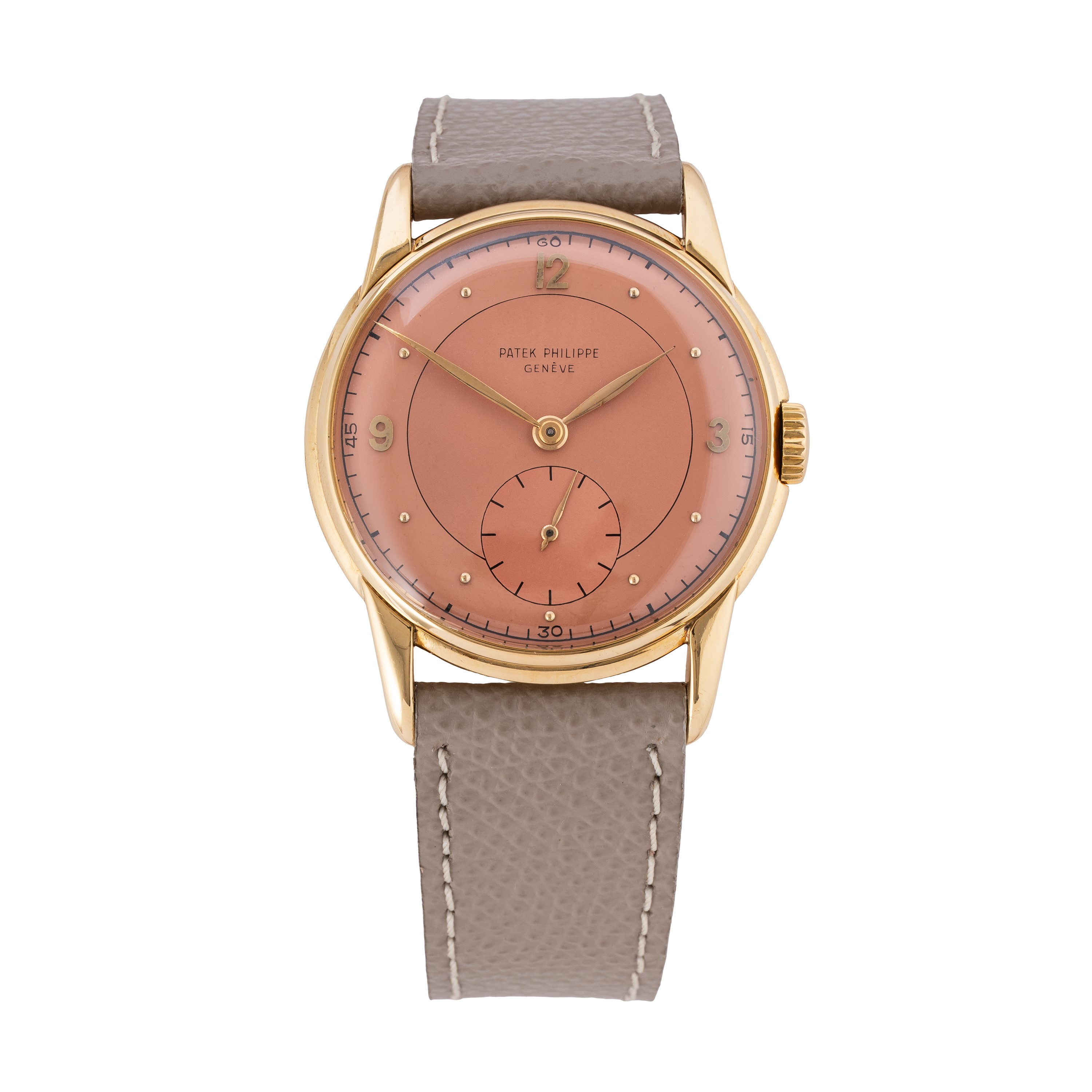 Patek Philippe - Calatrava, orologio solo tempo a carica manuale in oro giallo 18 kt con quadrant...