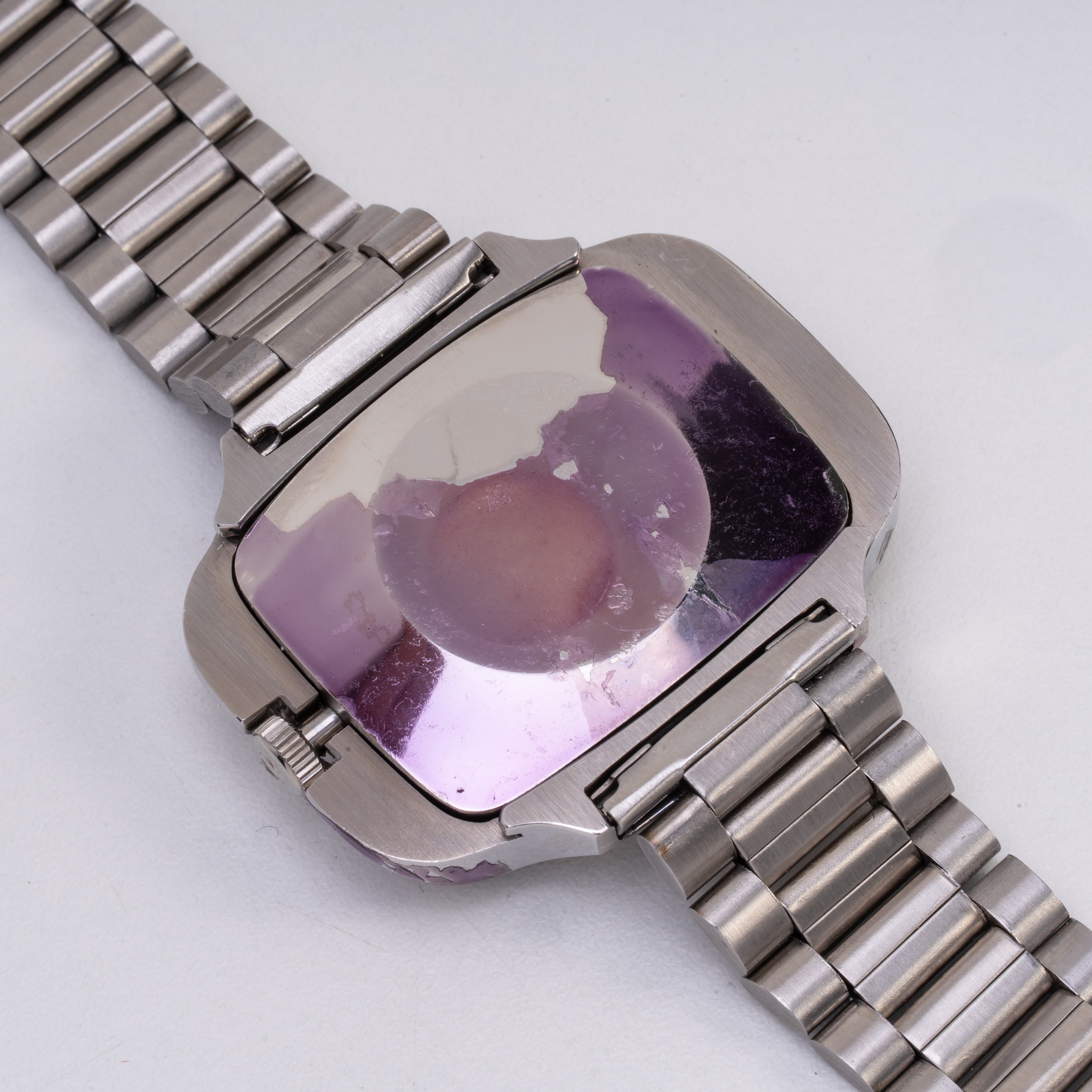 Omega - Orologio da polso Genève “solo tempo” a carica automatica in acciaio, quadrante grigio