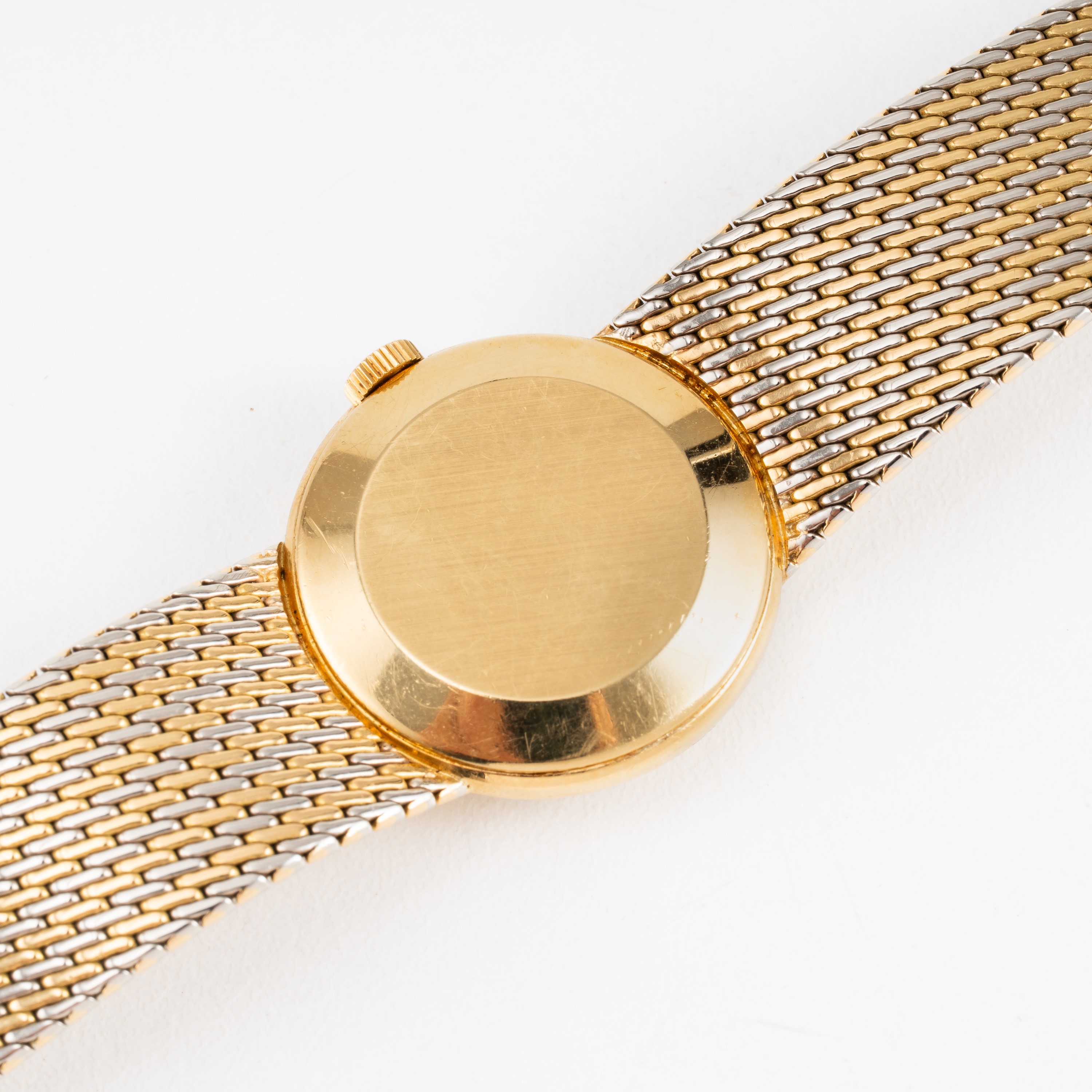 Patek Philippe - Orologio solo tempo a carica manuale in oro giallo 18 kt con bracciale Gay Frère...
