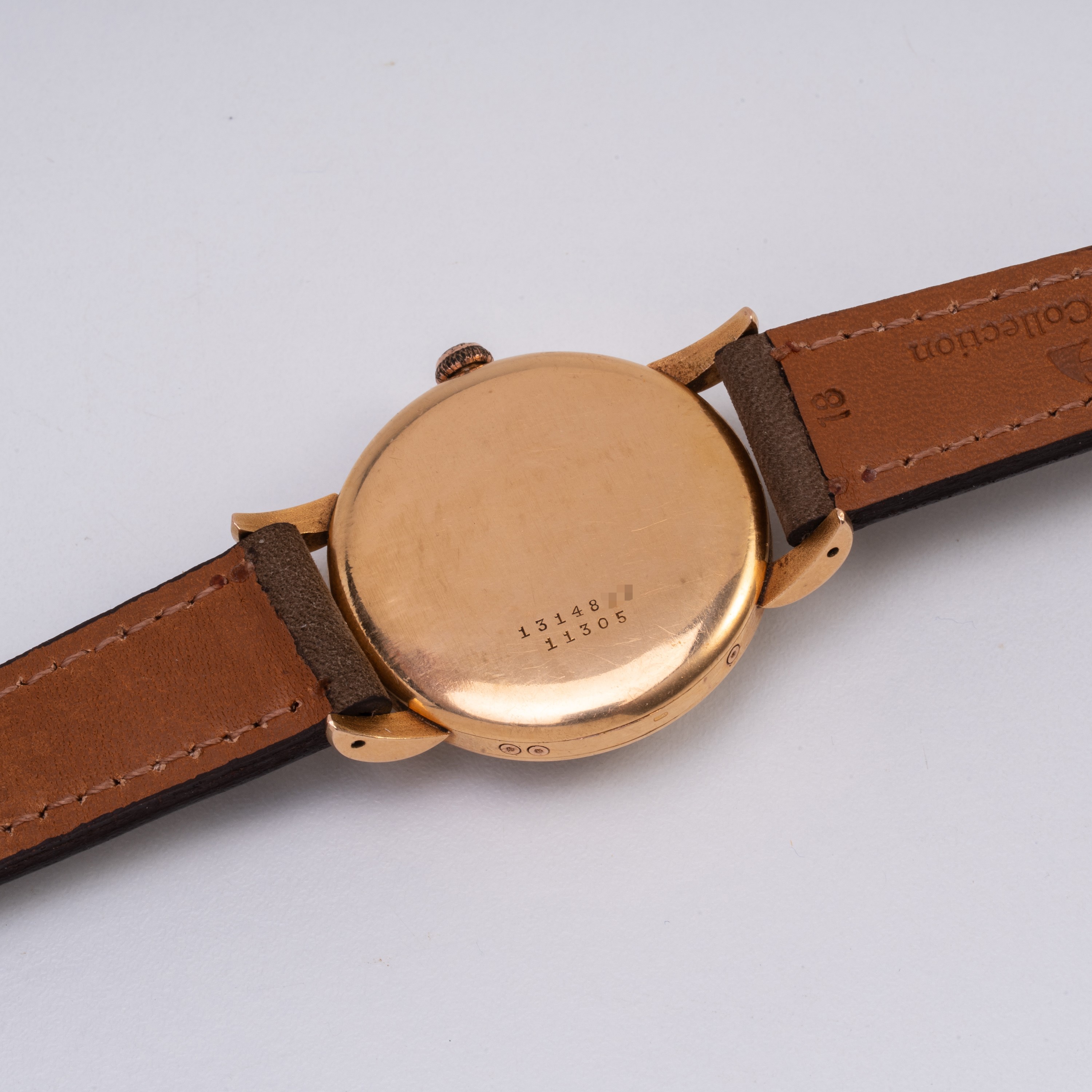 Universal Geneve - Triple Calendar, triplo calendario a carica manuale in oro rosa 18 kt con quad...