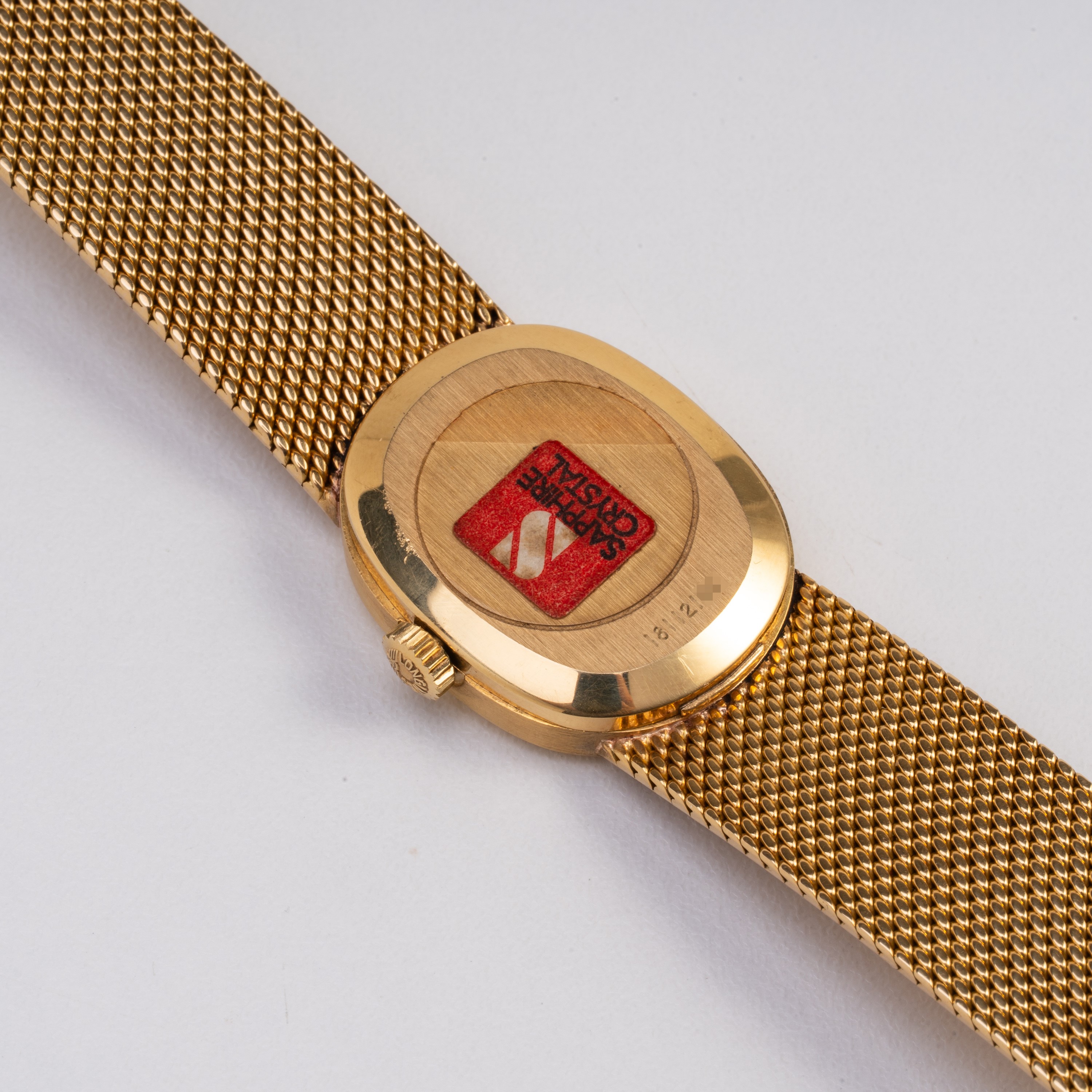 Longines - Orologio solo tempo a carica manuale in oro giallo 18 kt con quadrante giallo “sigma”