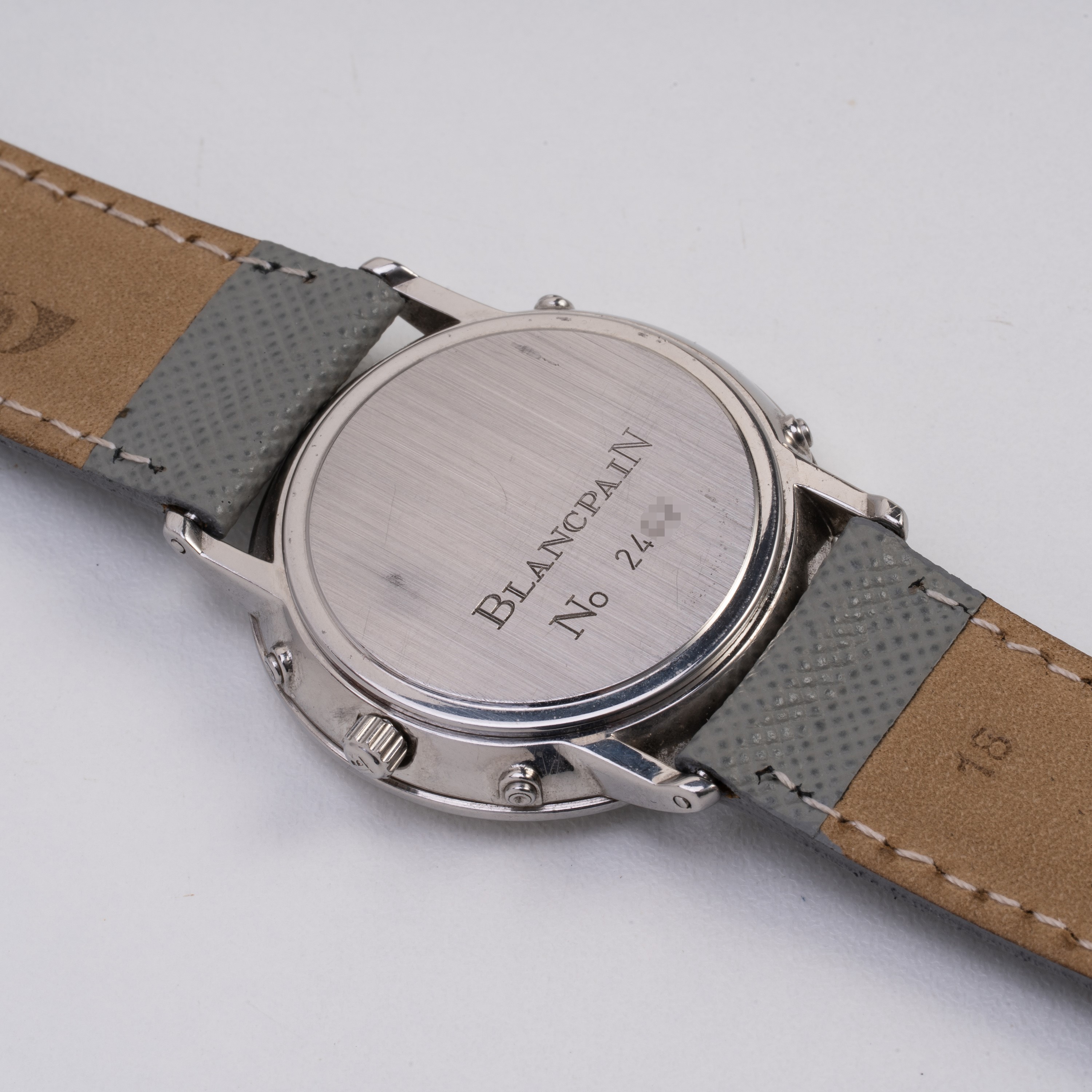 Blancpain - Villeret Triple Calendar — triplo calendario a carica manuale in acciaio