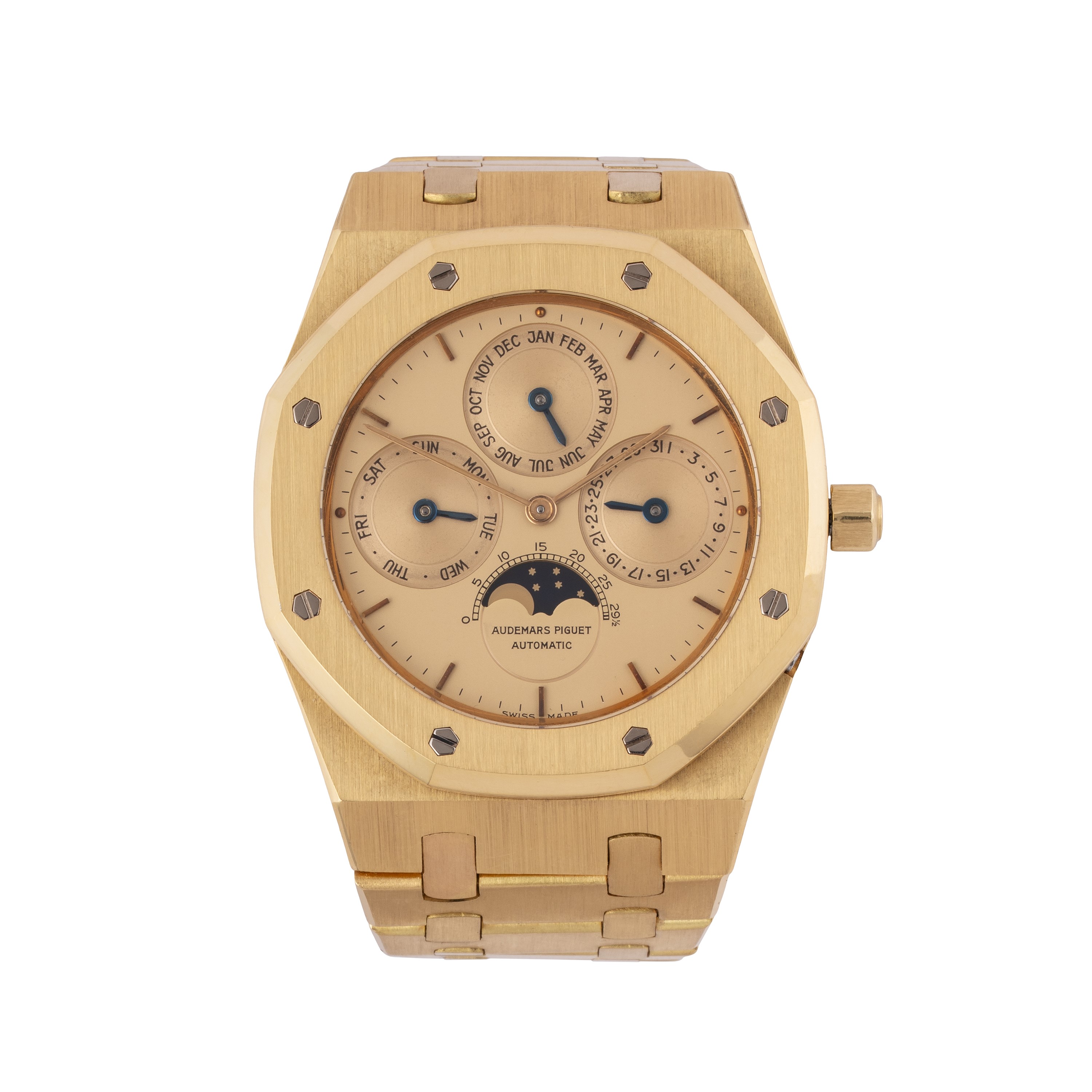 Audemars Piguet - Royal Oak Perpetual Calendar (calendario perpetuo) in oro giallo 18 kt