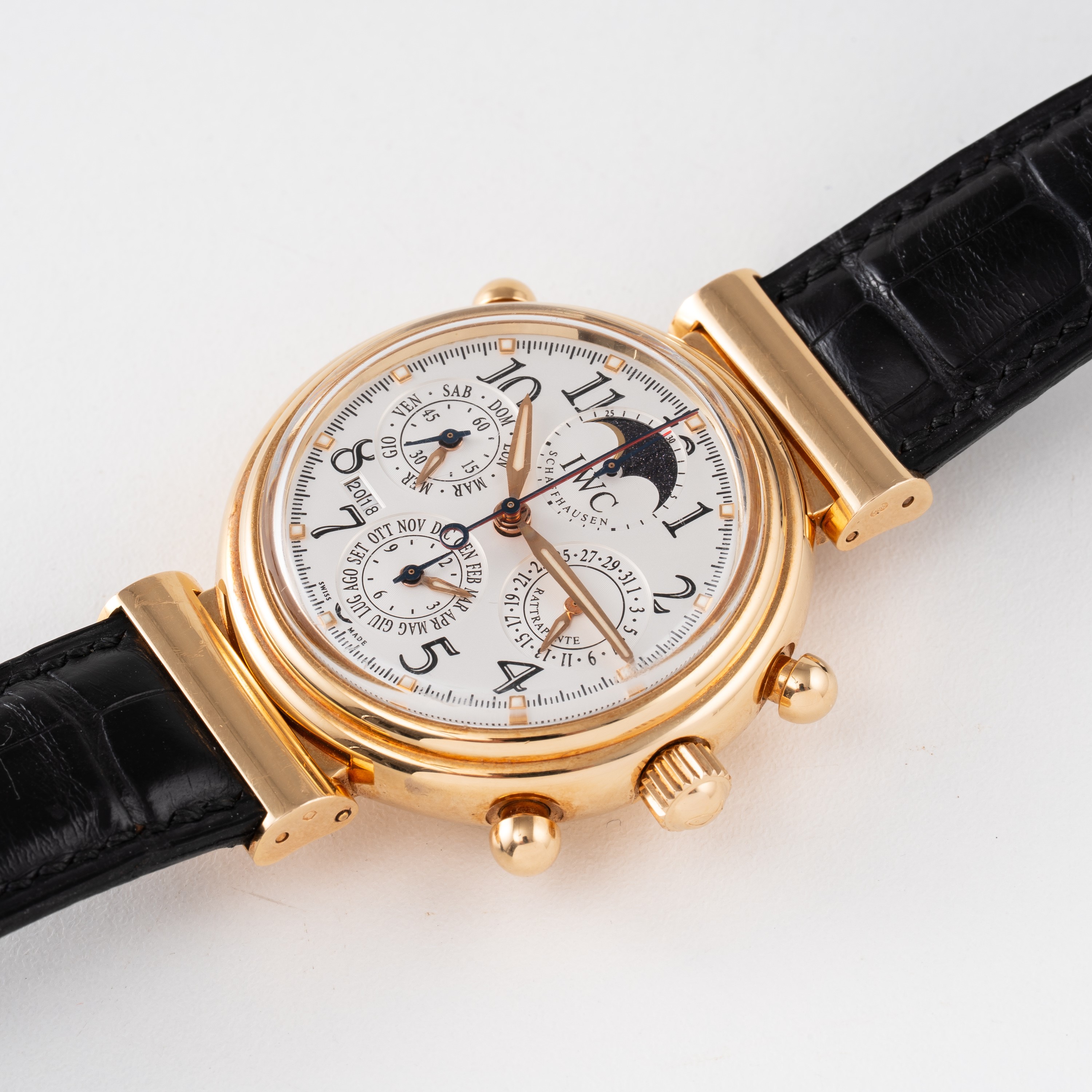 Iwc - Da Vinci Rattrappante Cronografo Rattrappante con Calendario Perpetuo a carica automatica, ...