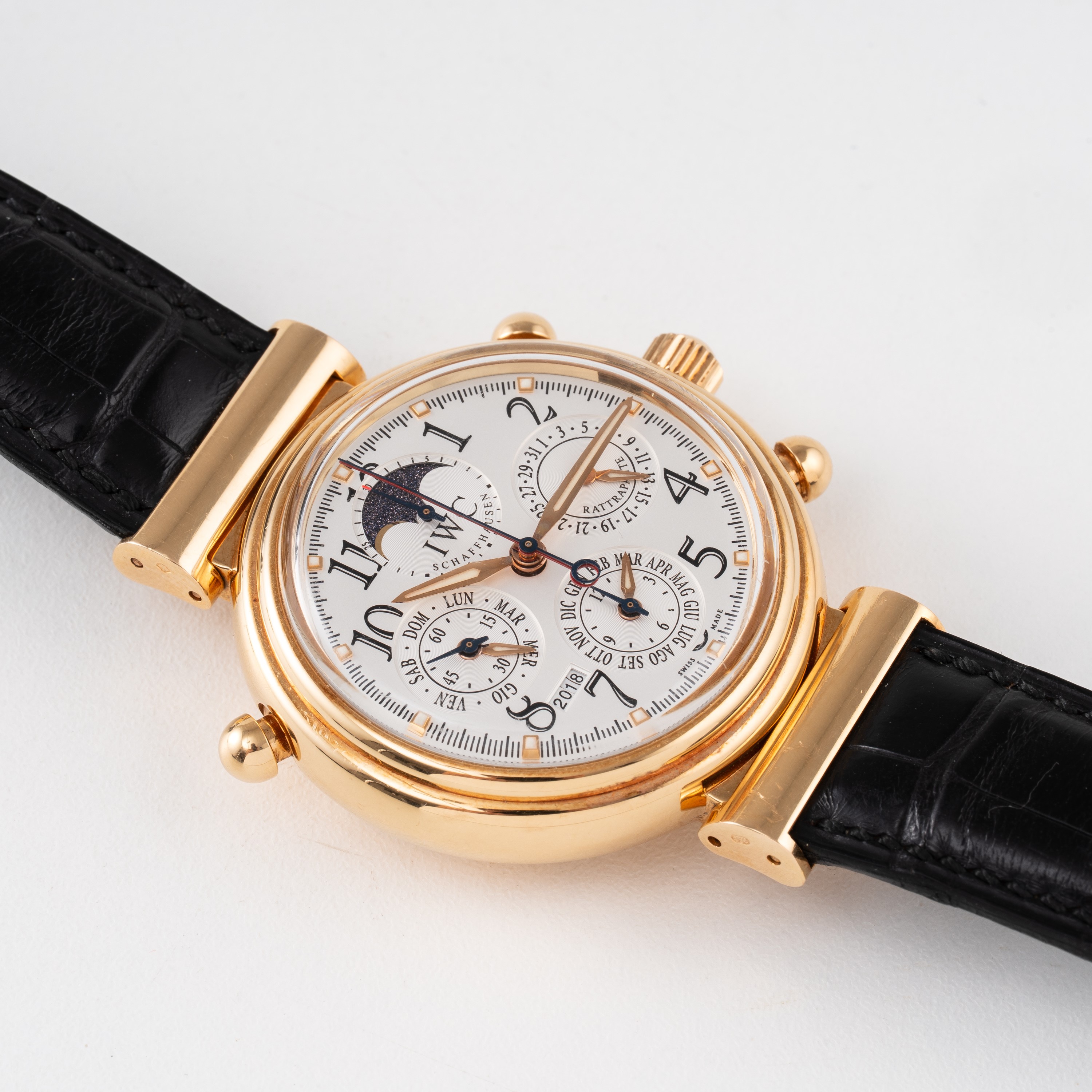 Iwc - Da Vinci Rattrappante Cronografo Rattrappante con Calendario Perpetuo a carica automatica, ...