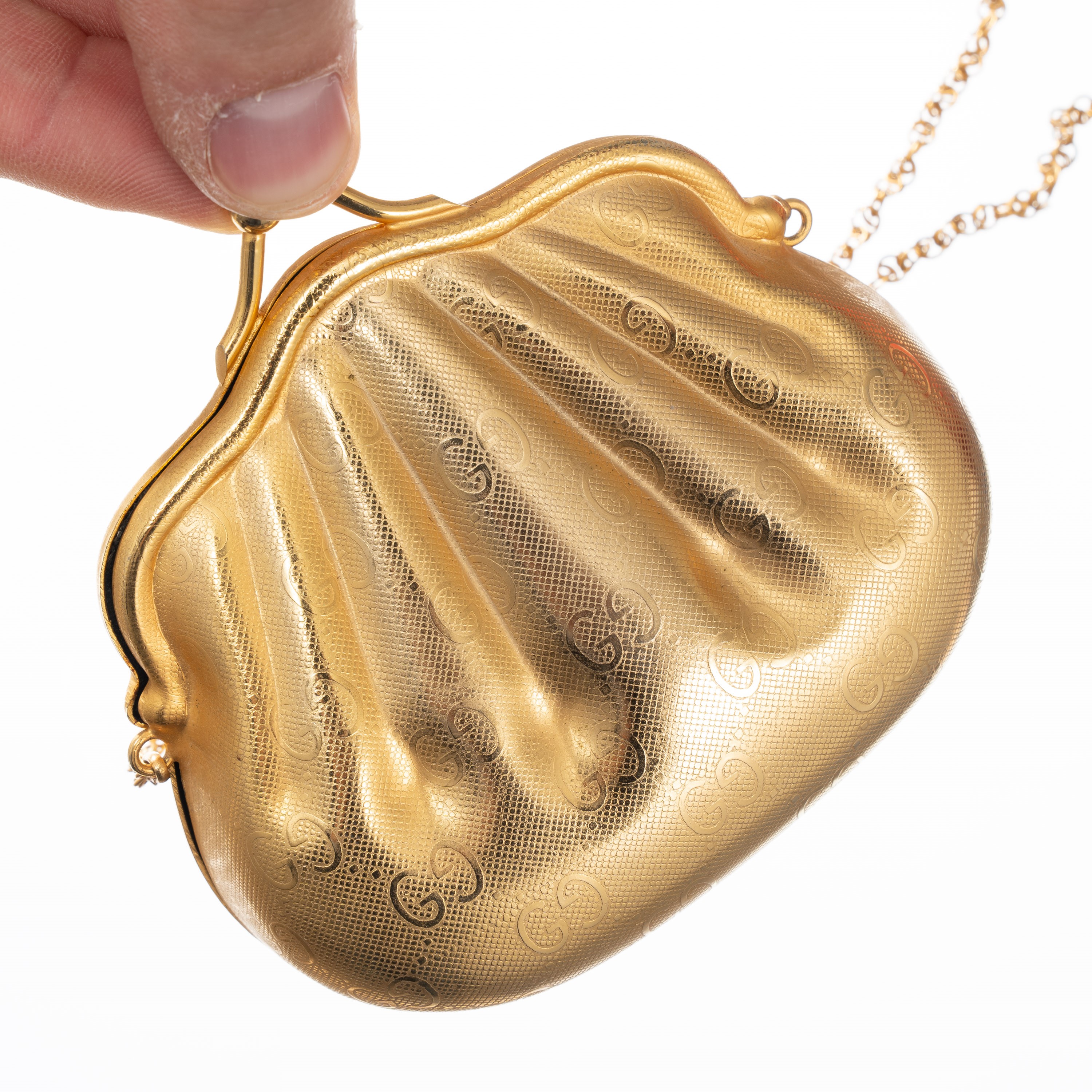 Gucci - Anniversary Collection Shell micro clutch vintage