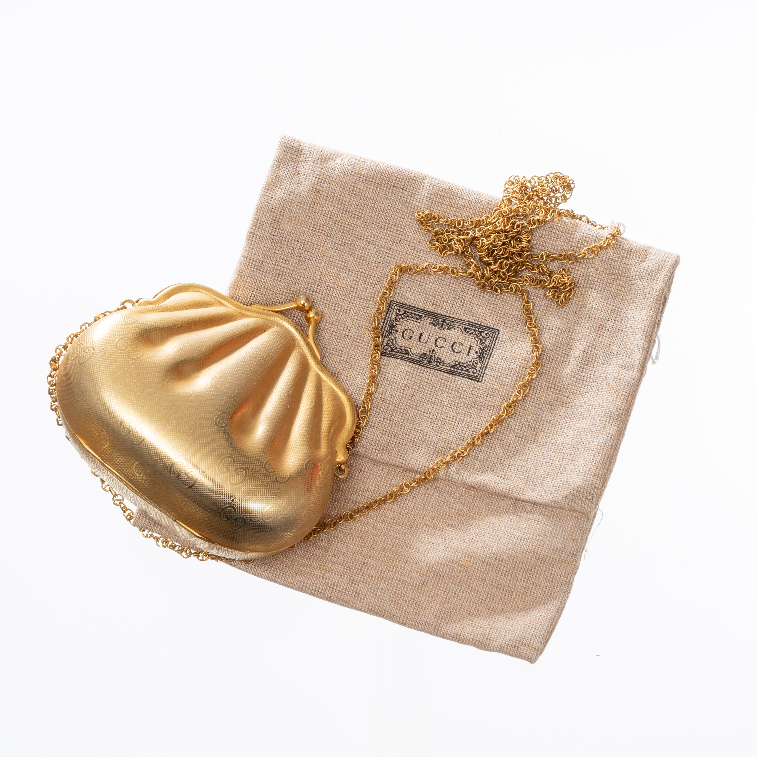 Gucci - Anniversary Collection Shell micro clutch vintage