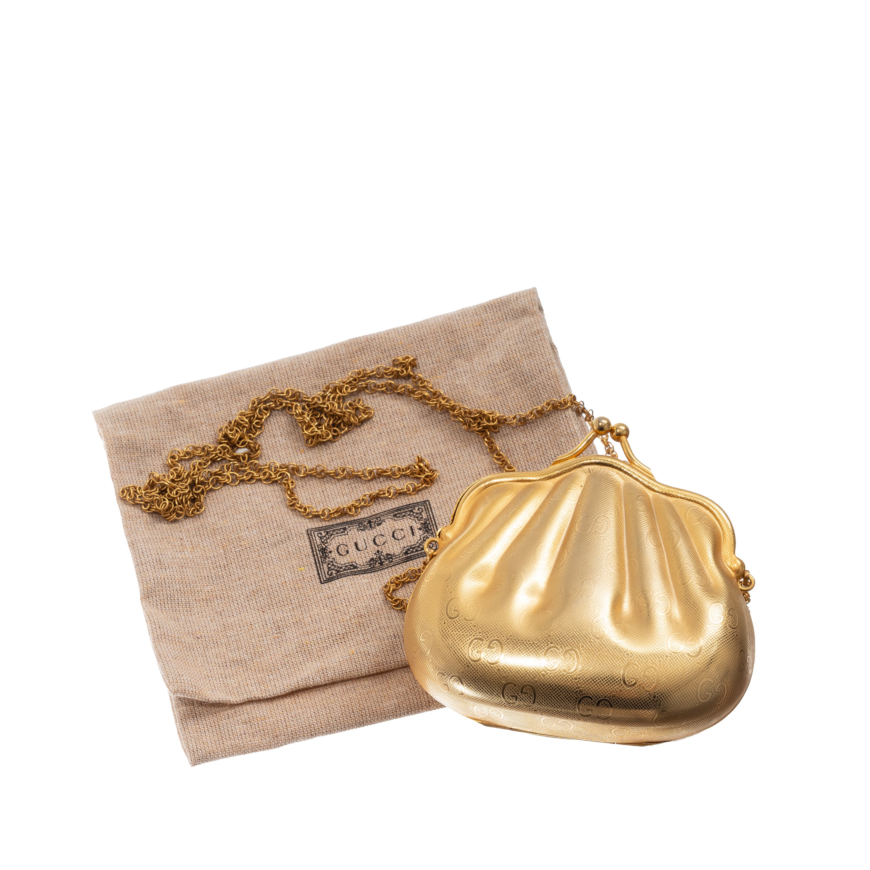 Gucci - Anniversary Collection Shell micro clutch vintage