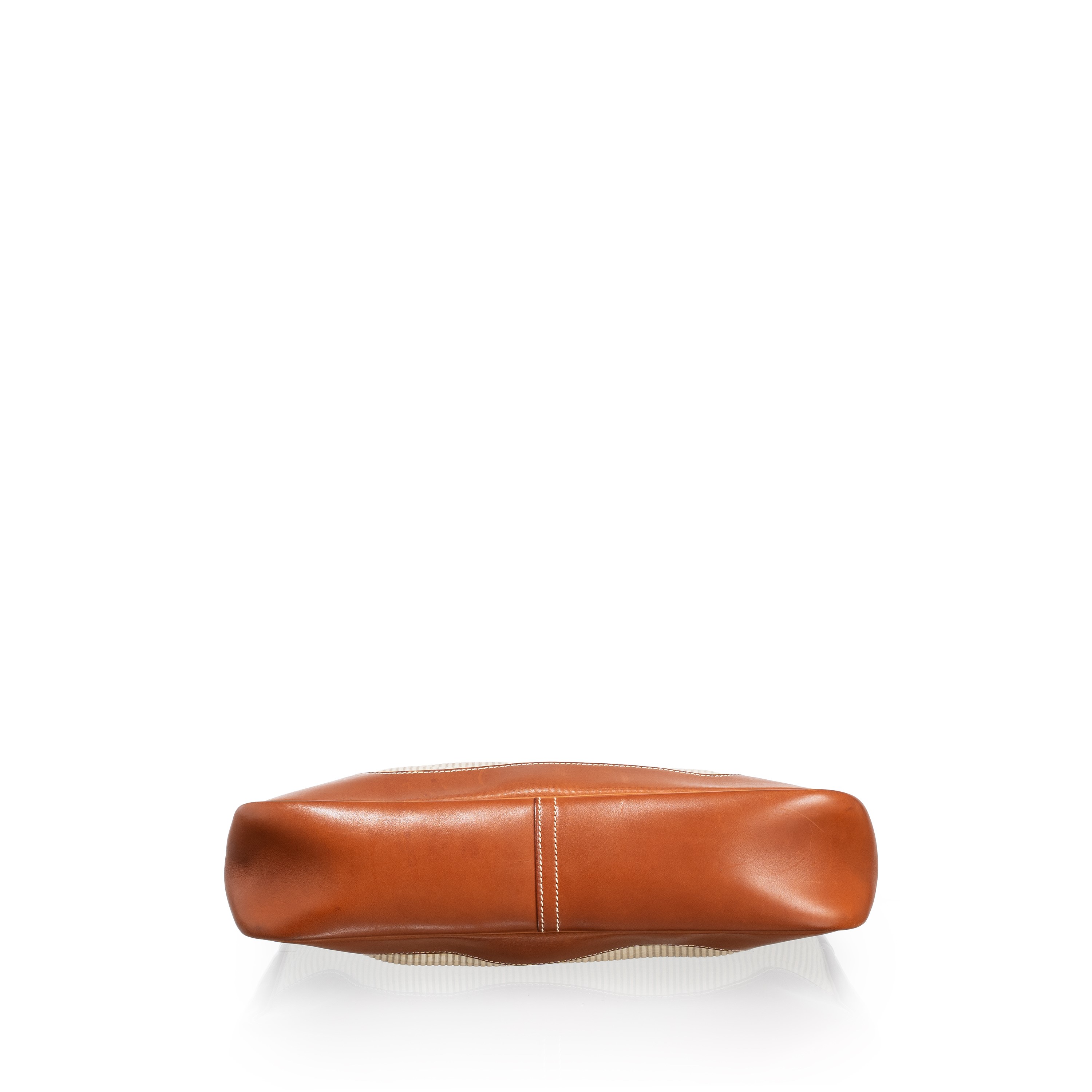 Hermès - Borsa Trim in pellame Barenia e tessuto Crinoline