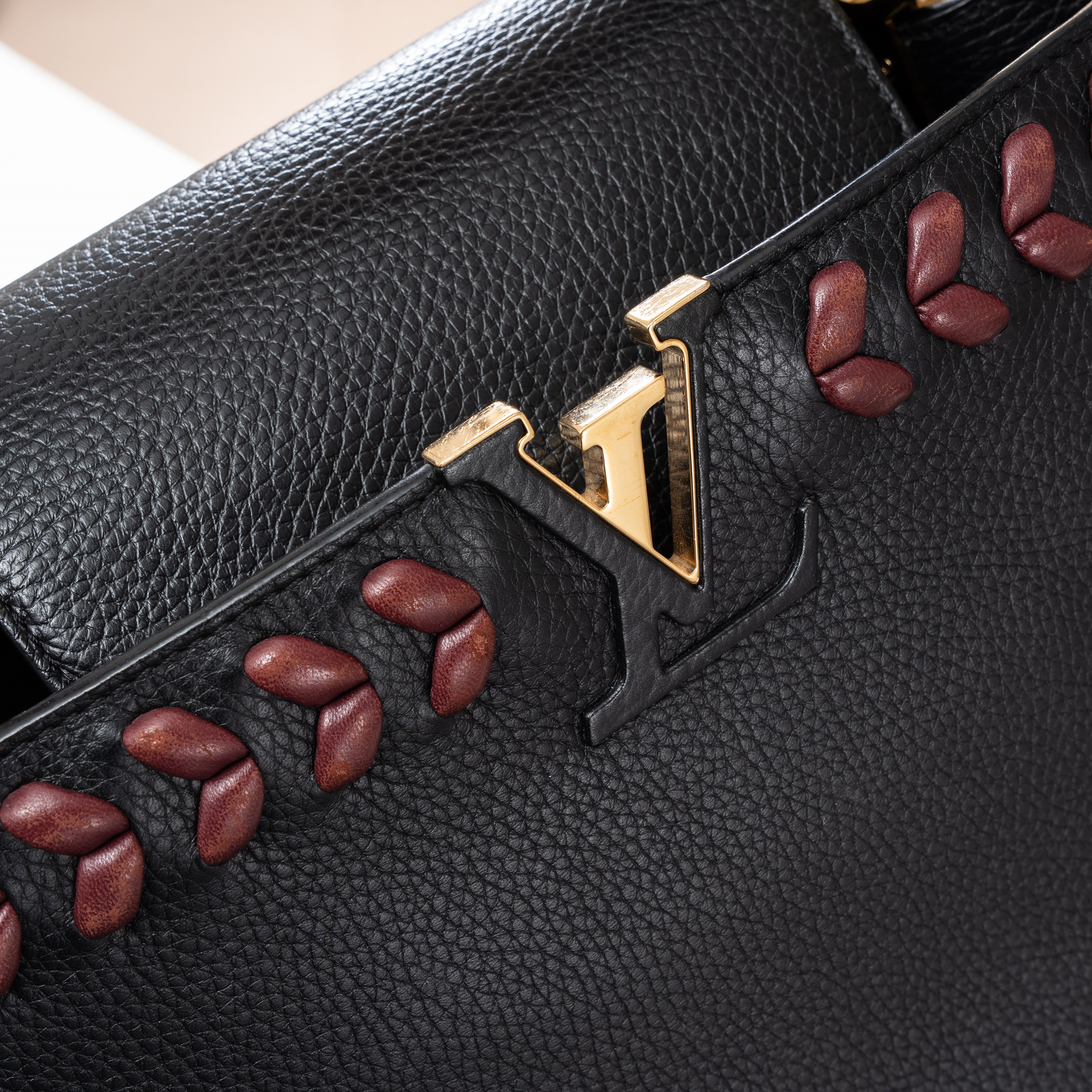 Louis Vuitton - Capucines GM Limited Edition in pelle Taurillon nera (2017)