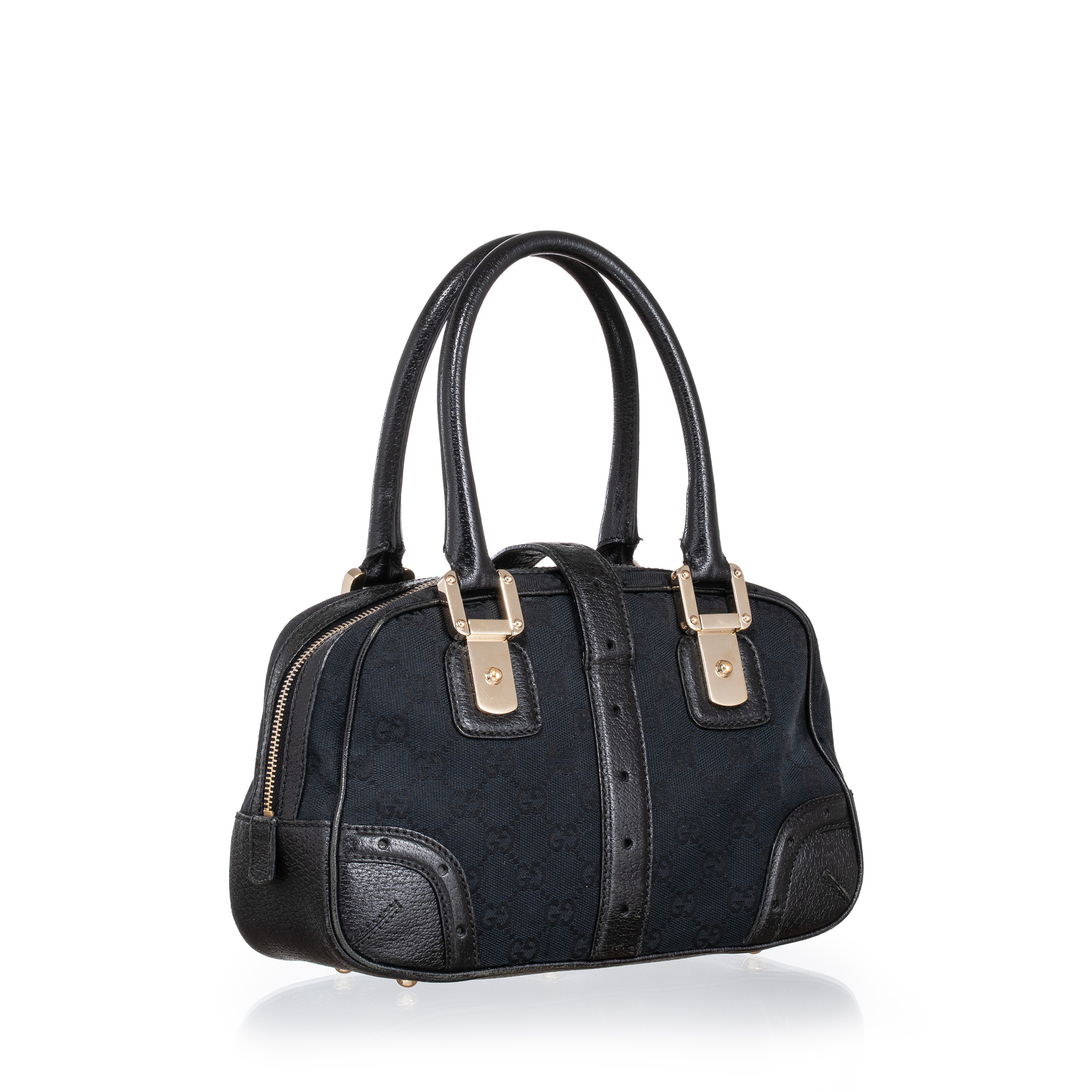 Gucci - Bauletto logato nero
