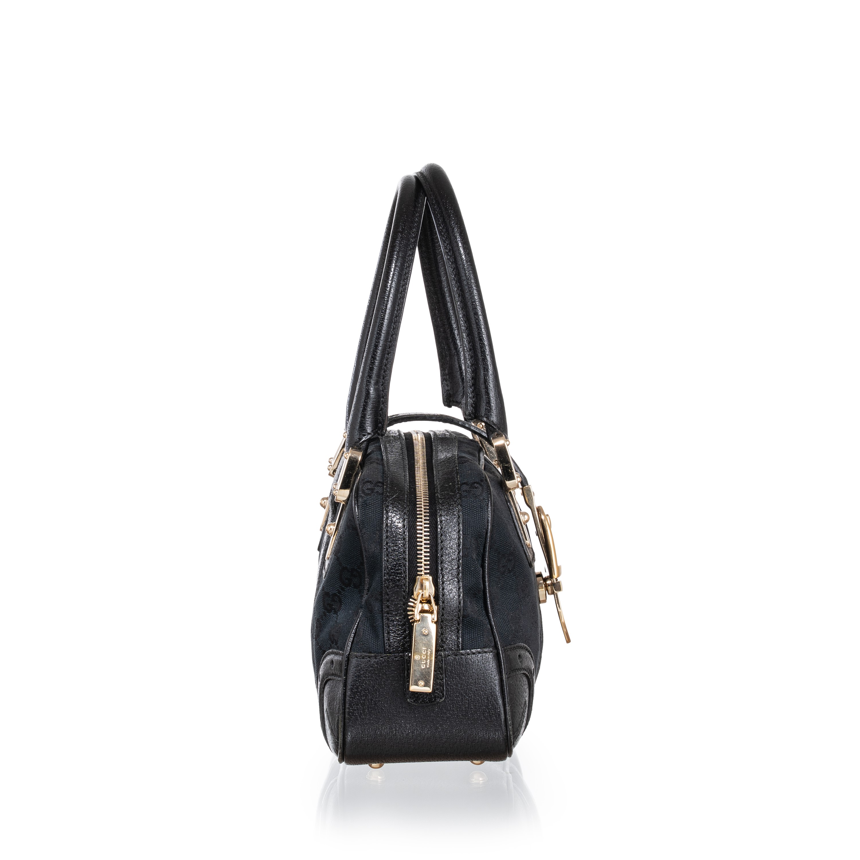 Gucci - Bauletto logato nero