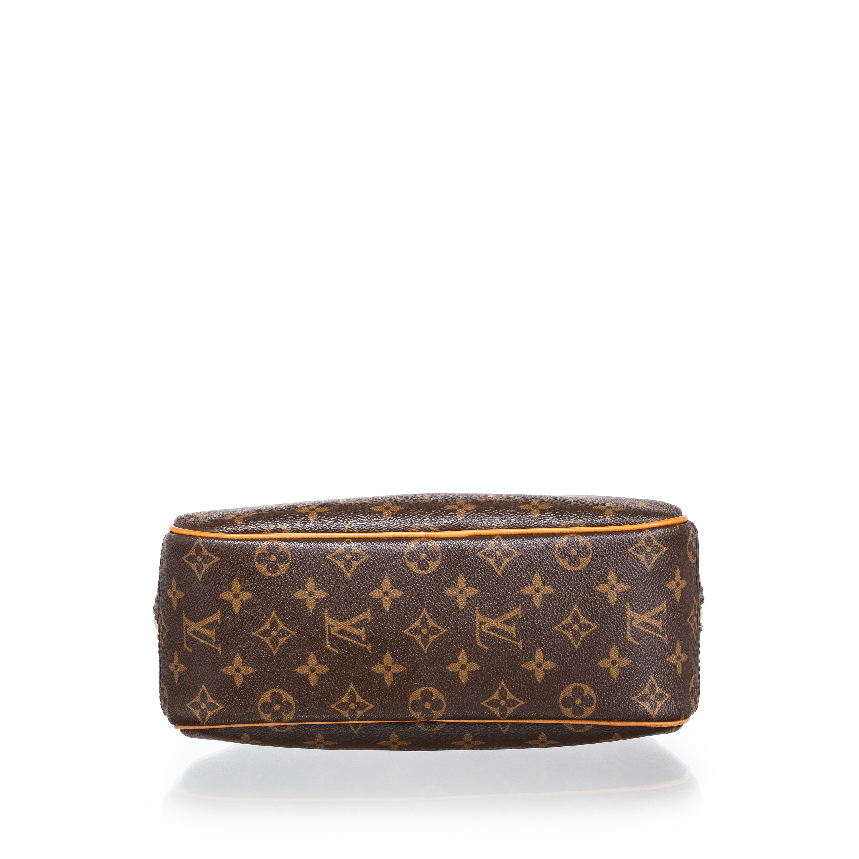 Louis Vuitton - Borsa a mano Trouville (Monogram) in tela e vacchetta, 2005