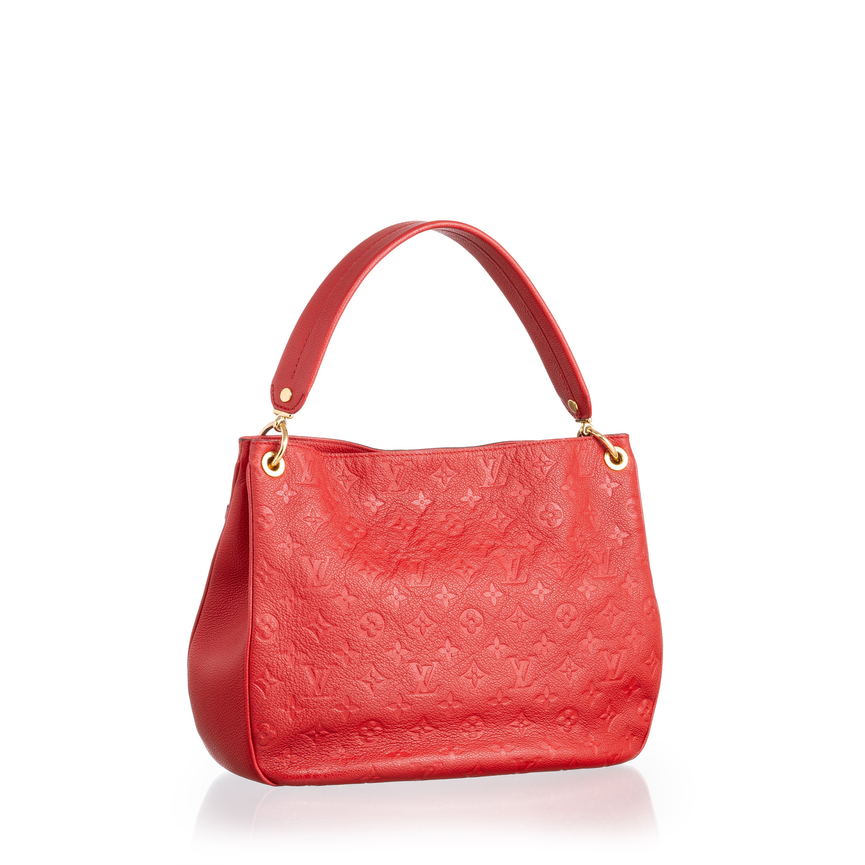 Louis Vuitton - Spontini borsa in pelle Empreinte rossa (2016)