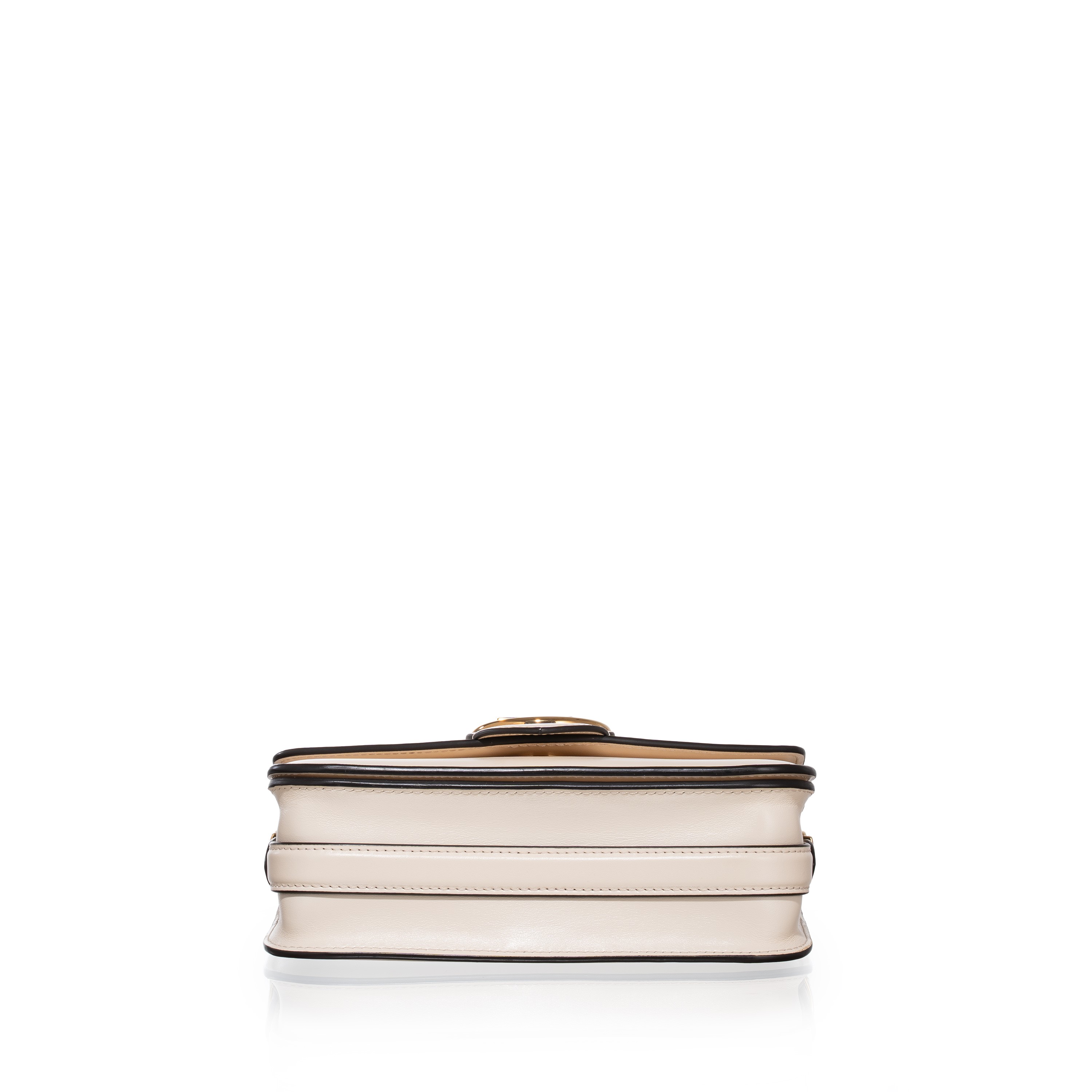 Louis Vuitton - Pont 9 in pelle di vitello beige con hardware dorato