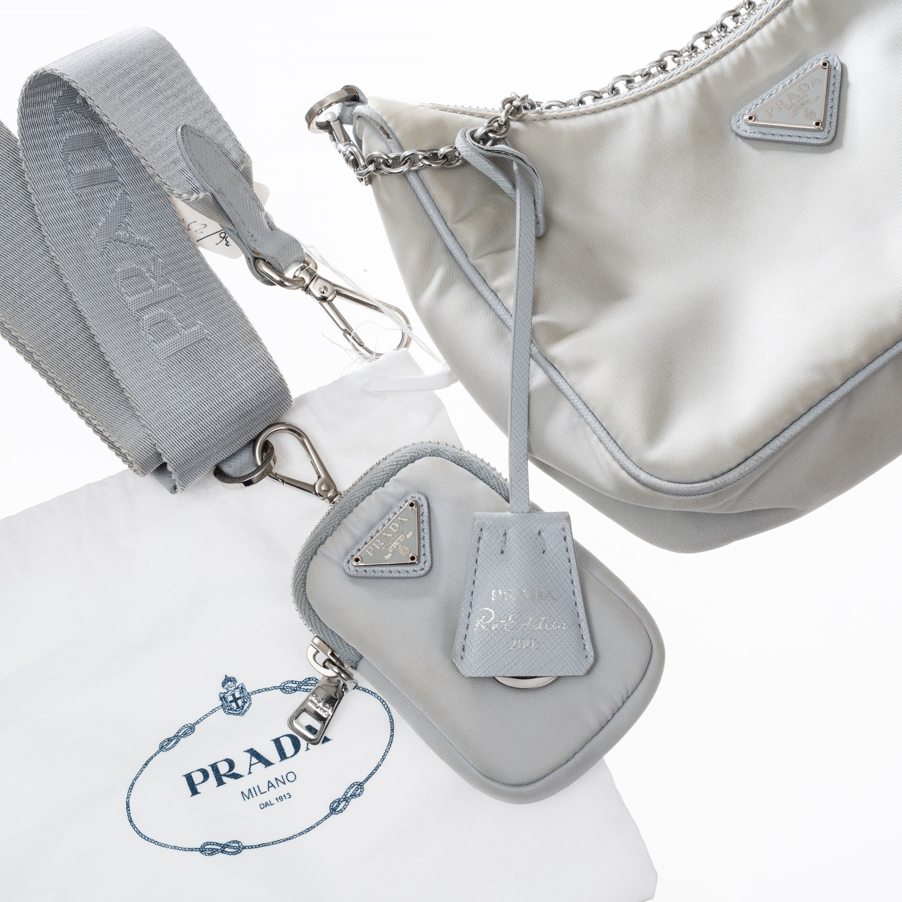 Prada - Re-Edition 2005 in tessuto Re-Nylon color fiordaliso