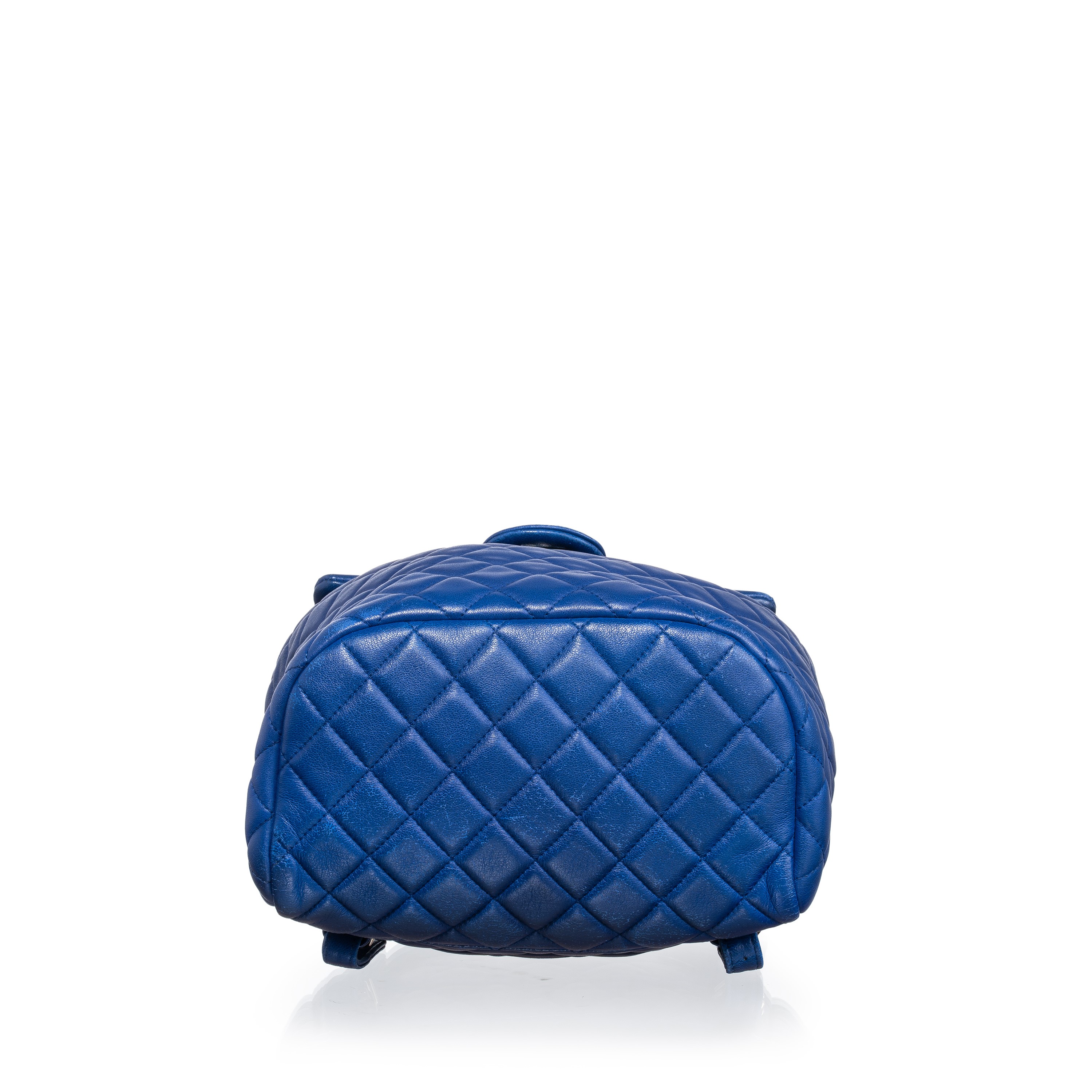 Chanel - Zaino Urban Spirit in pelle d’agnello trapuntata (Blu, hardware palladio), 2016–2017