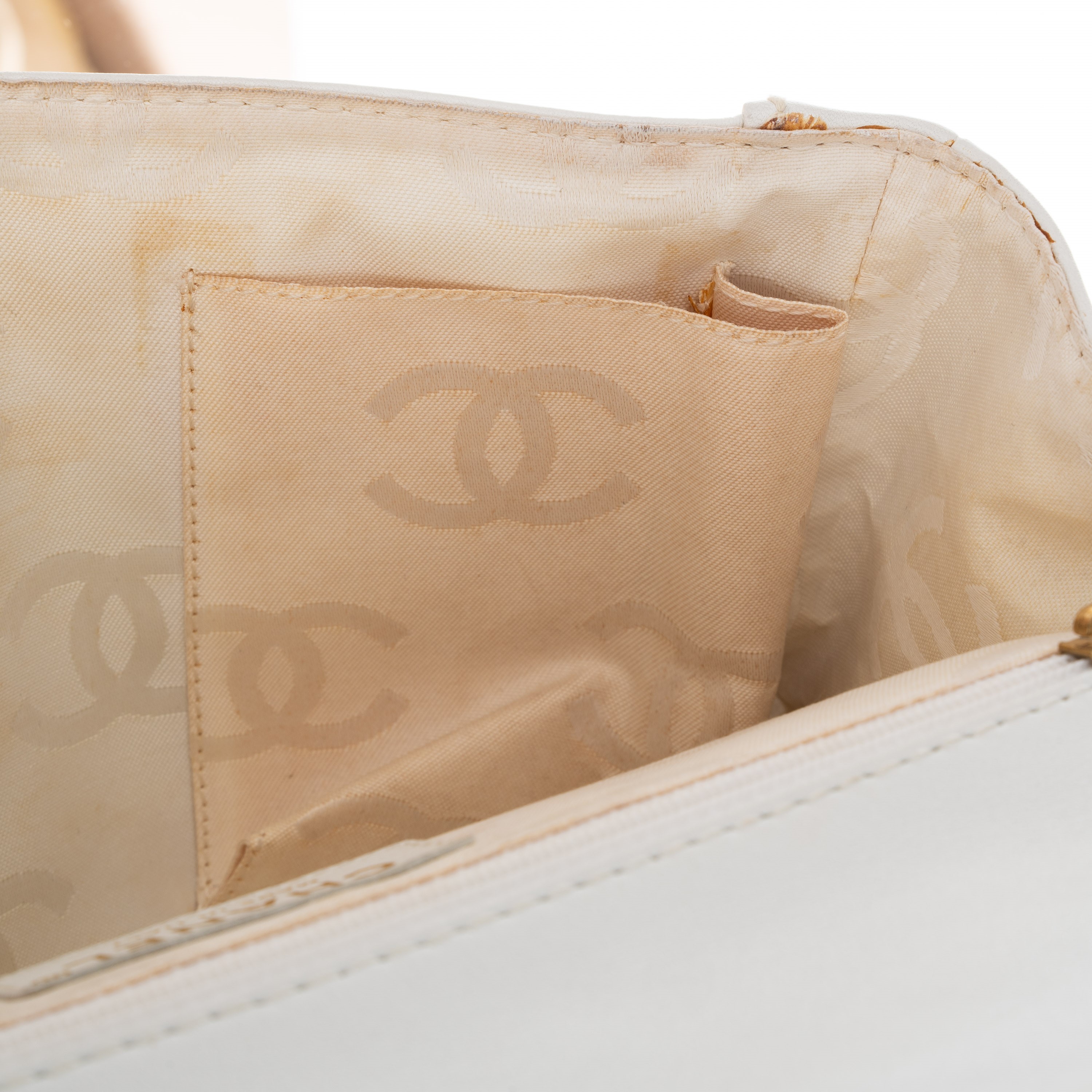 Chanel - Timeless Handle Bag vintage in pelle d’agnello trapuntata
