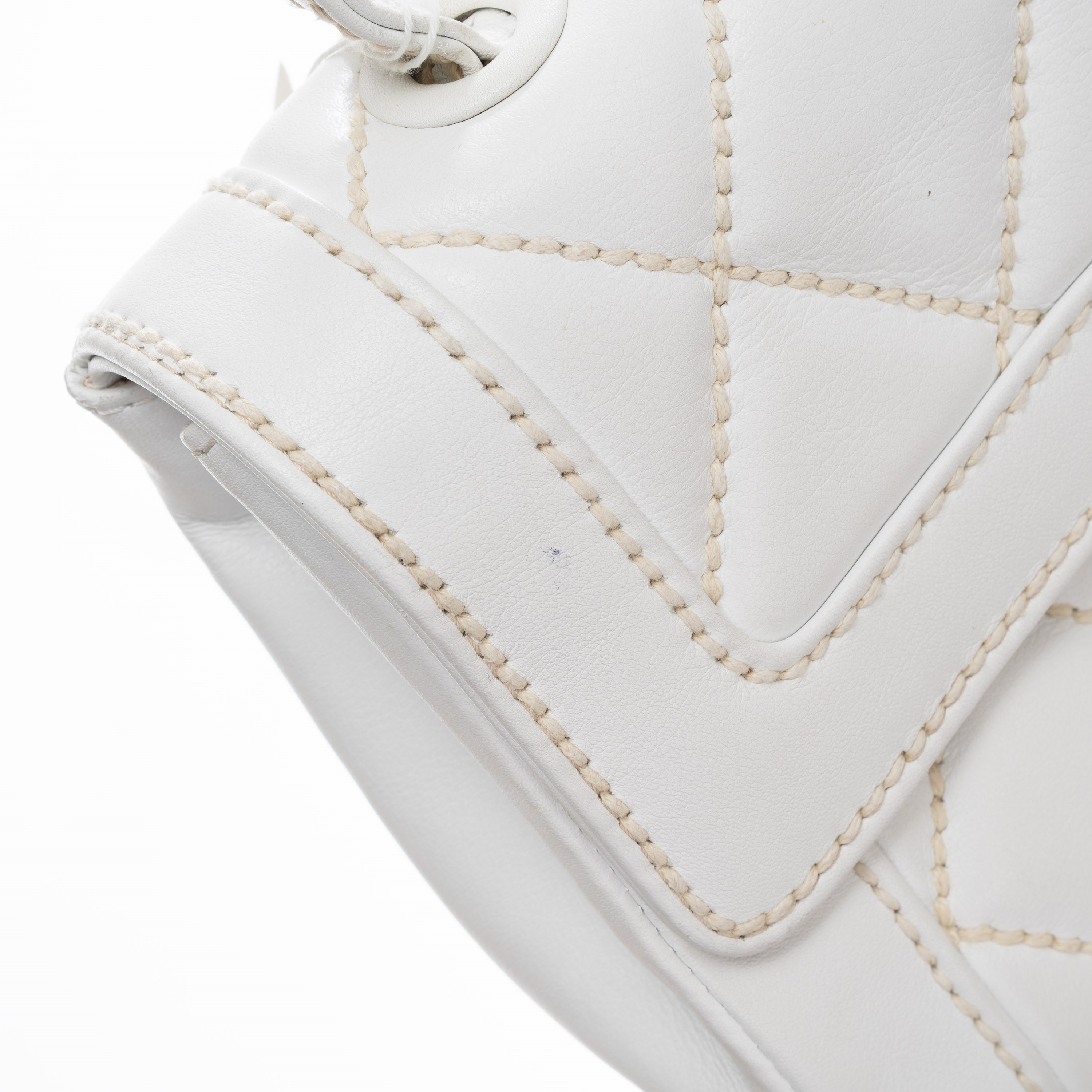 Chanel - Timeless Handle Bag vintage in pelle d’agnello trapuntata