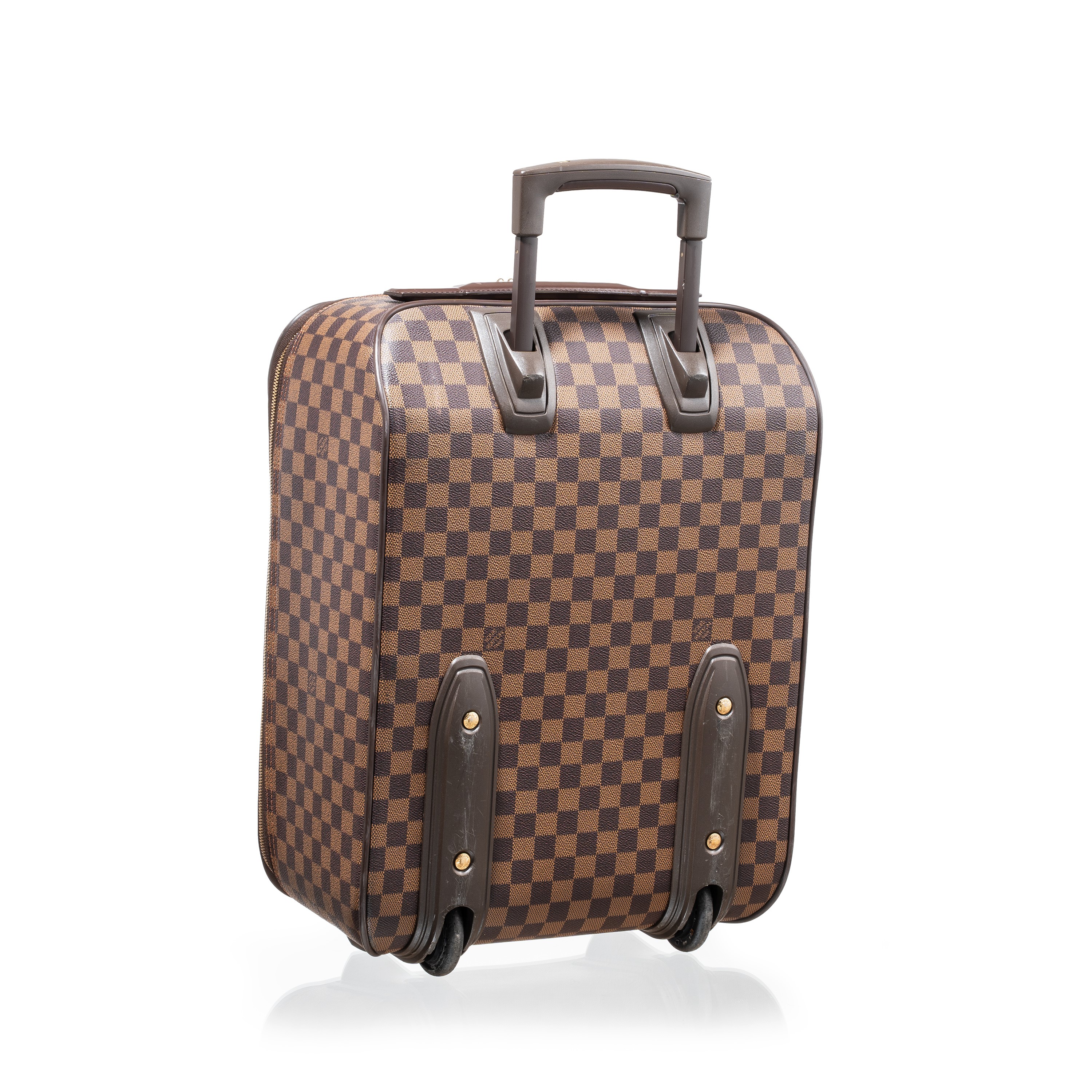 Louis Vuitton - Trolley Pegase 45 Damier Ebene (valigia) – tela Damier Ebene e dettagli in pelle