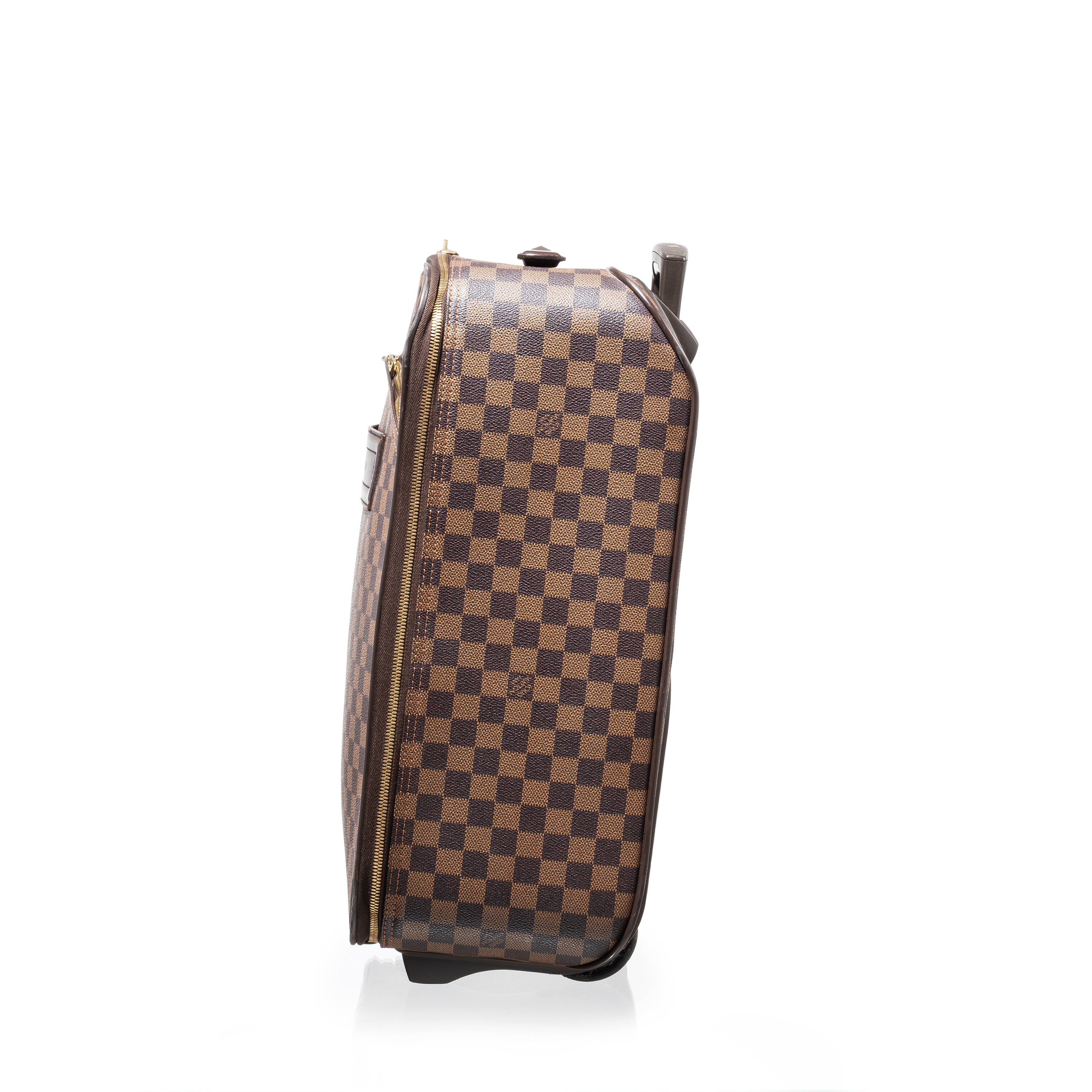 Louis Vuitton - Trolley Pegase 45 Damier Ebene (valigia) – tela Damier Ebene e dettagli in pelle