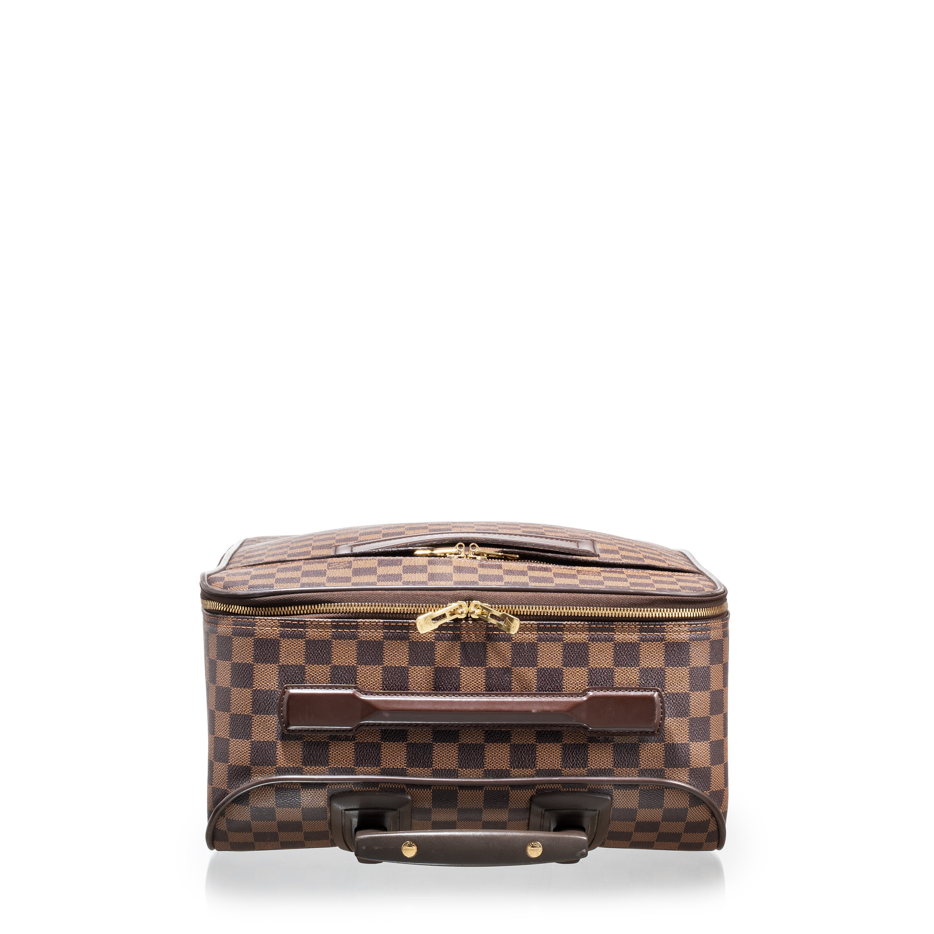Louis Vuitton - Trolley Pegase 45 Damier Ebene (valigia) – tela Damier Ebene e dettagli in pelle