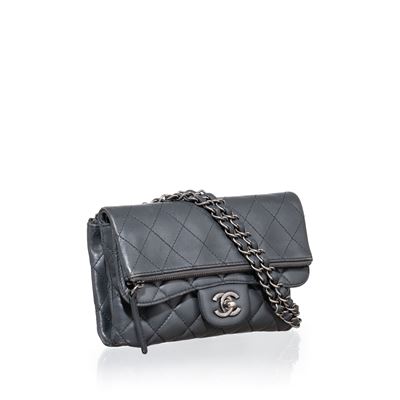Mini Multipocket con tracolla “mini bag” in pelle d’agnello trapuntata