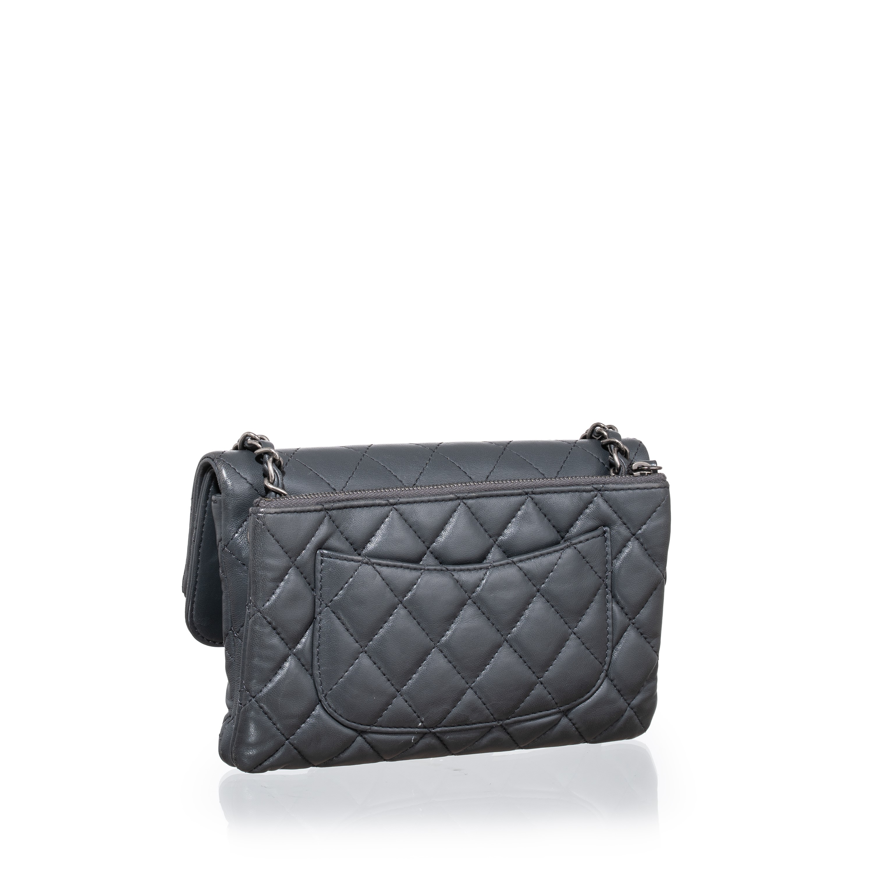 Chanel - Mini Multipocket con tracolla “mini bag” in pelle d’agnello trapuntata