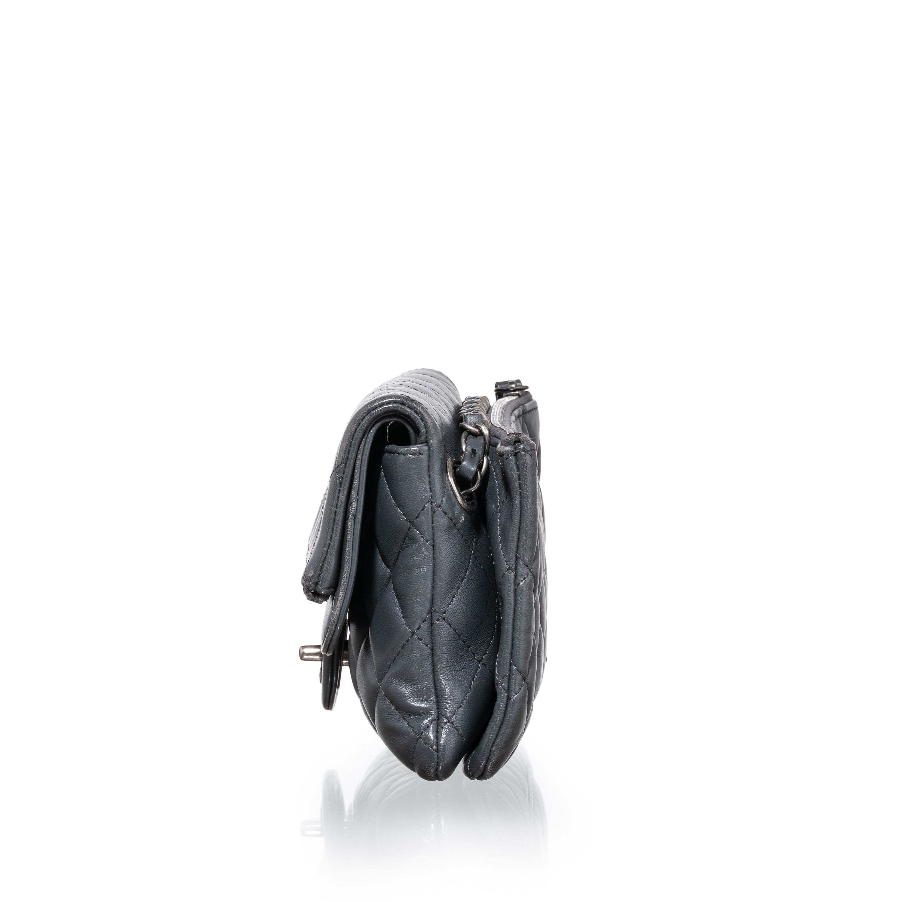 Chanel - Mini Multipocket con tracolla “mini bag” in pelle d’agnello trapuntata