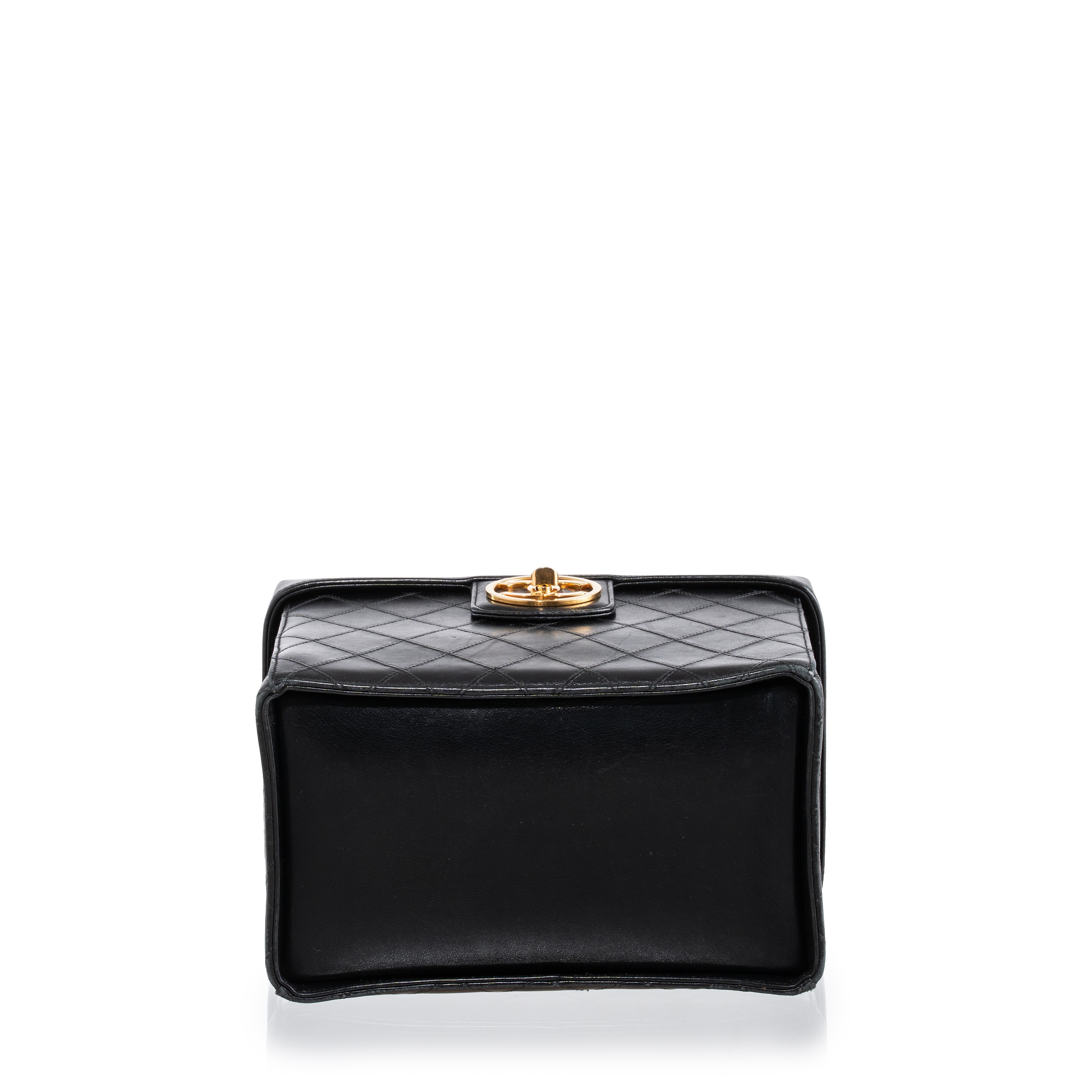 Chanel - Trousse Vanity vintage in pelle d’agnello trapuntata (1994-1996)