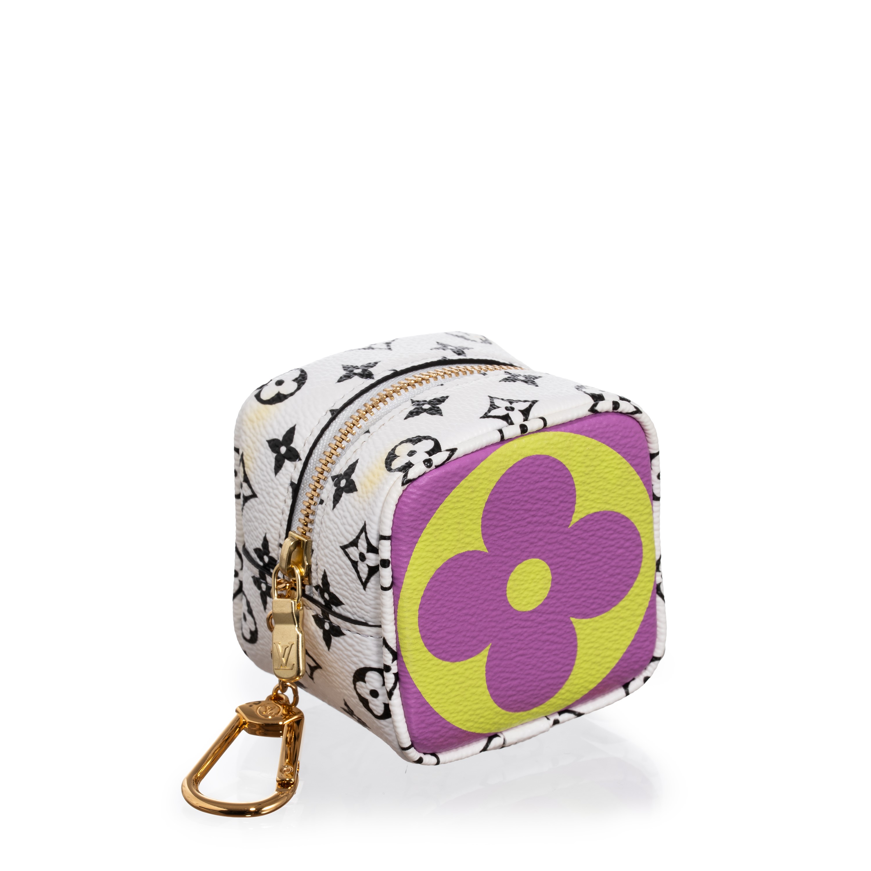 Louis Vuitton - Portamonete Cube in tela Monogram Giant (2019)