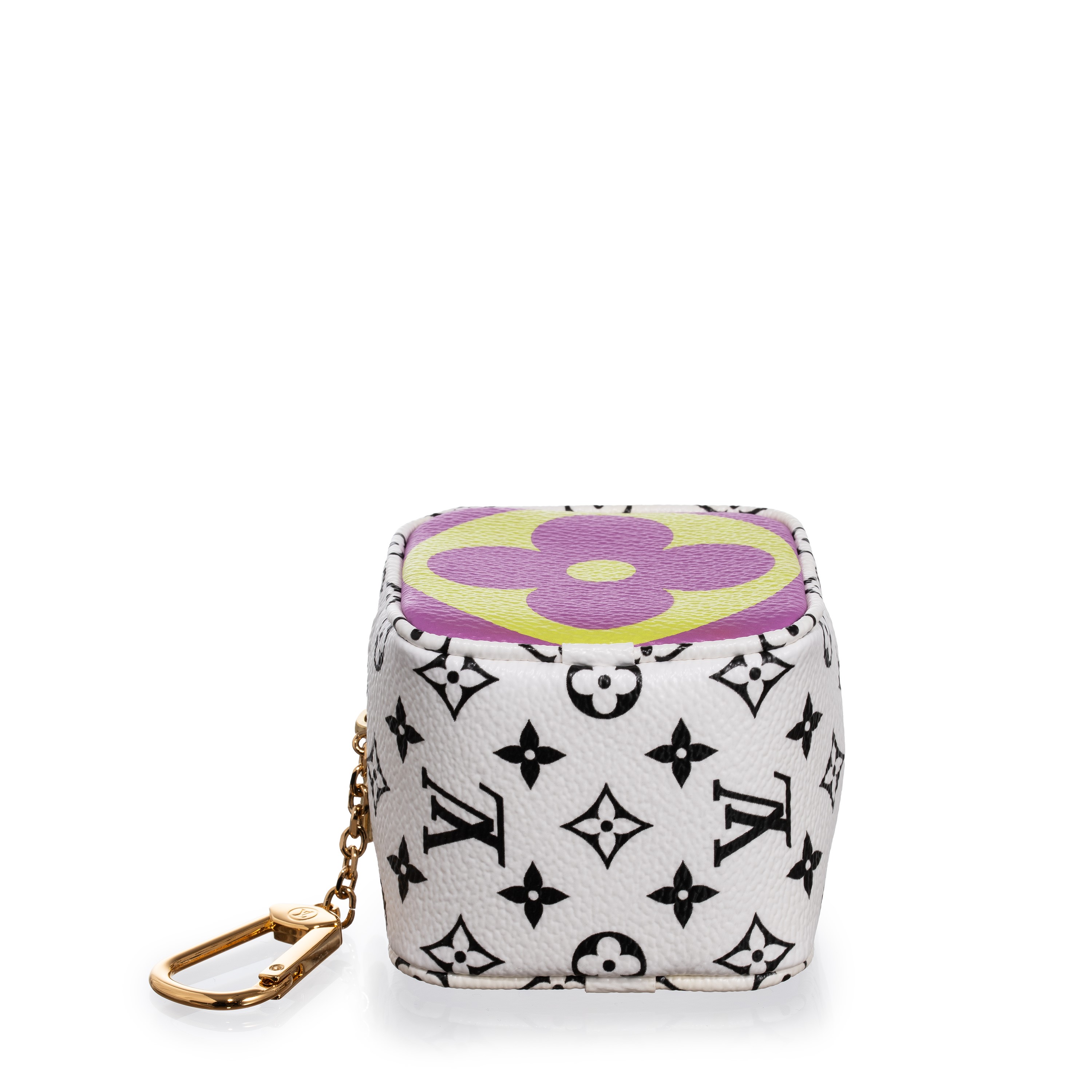 Louis Vuitton - Portamonete Cube in tela Monogram Giant (2019)