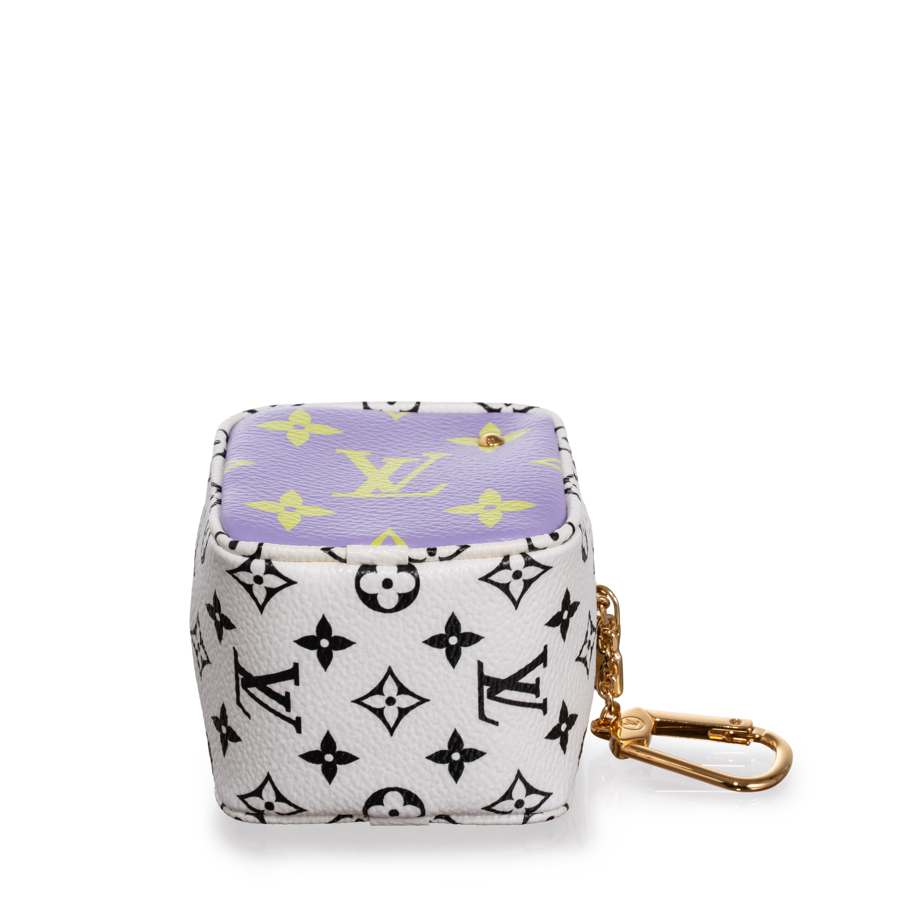 Louis Vuitton - Portamonete Cube in tela Monogram Giant (2019)