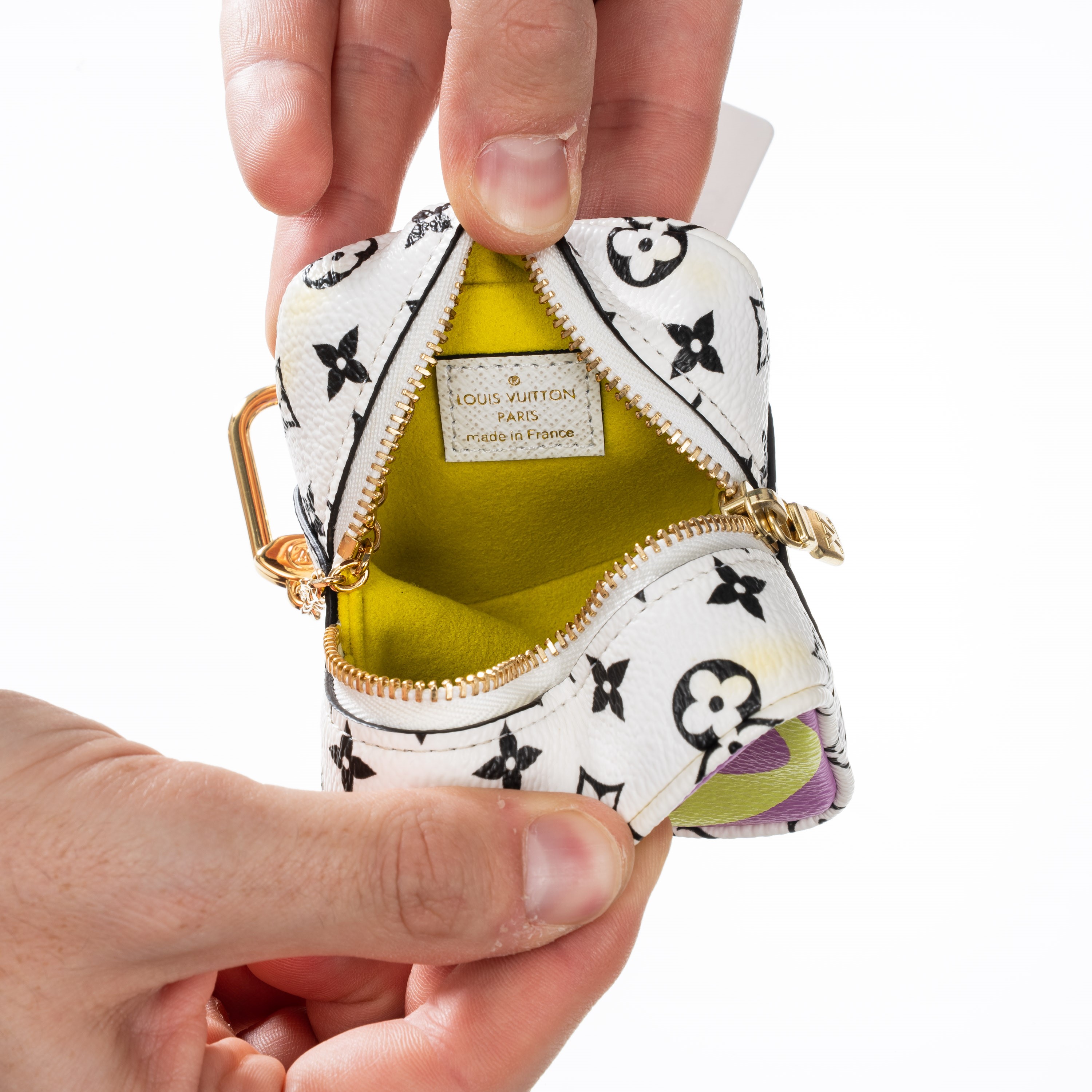 Louis Vuitton - Portamonete Cube in tela Monogram Giant (2019)