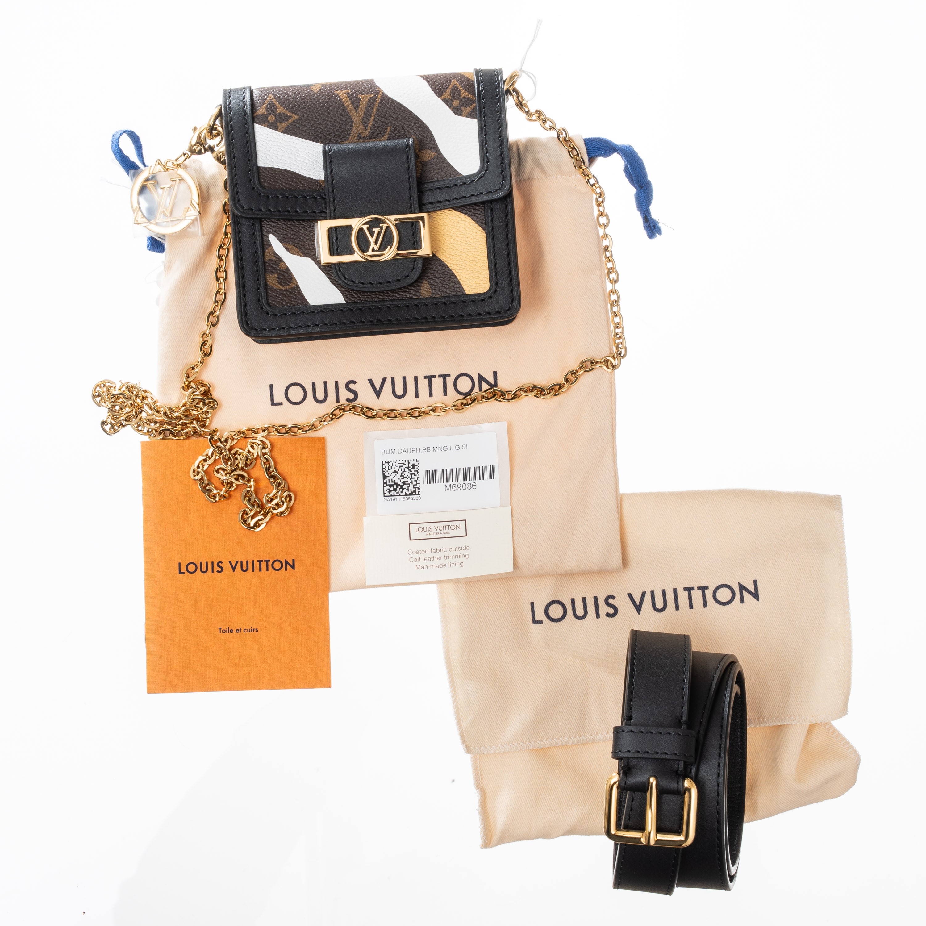 Louis Vuitton - Marsupio Dauphine BB “LV X LOL”, tela Monogram e interno in alcantara