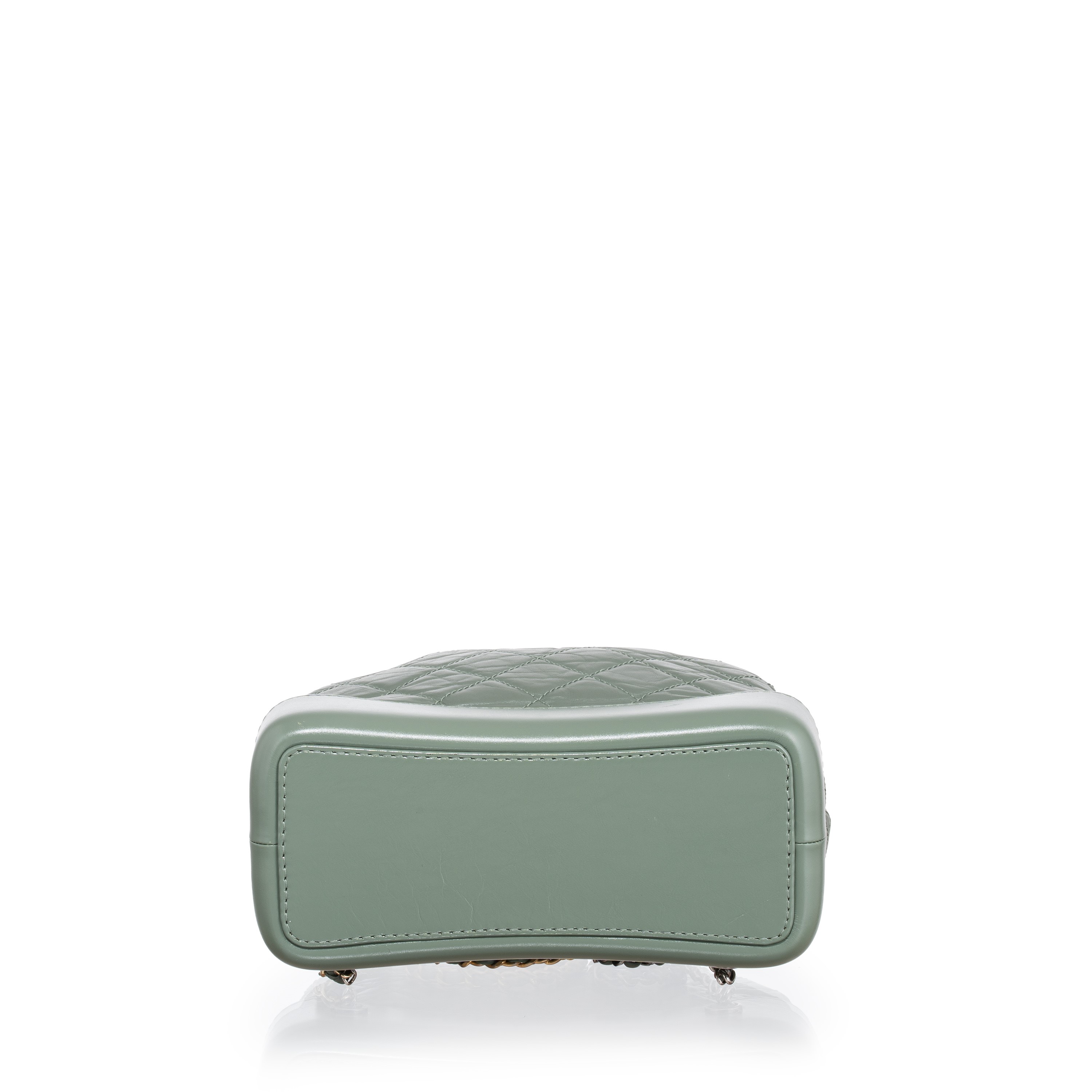 Chanel - Zaino Gabrielle in pelle effetto invecchiato verde salvia (2018)