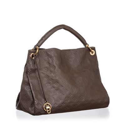 Artsy in pelle Monogram Empreinte marrone, accessori dorati (2011)