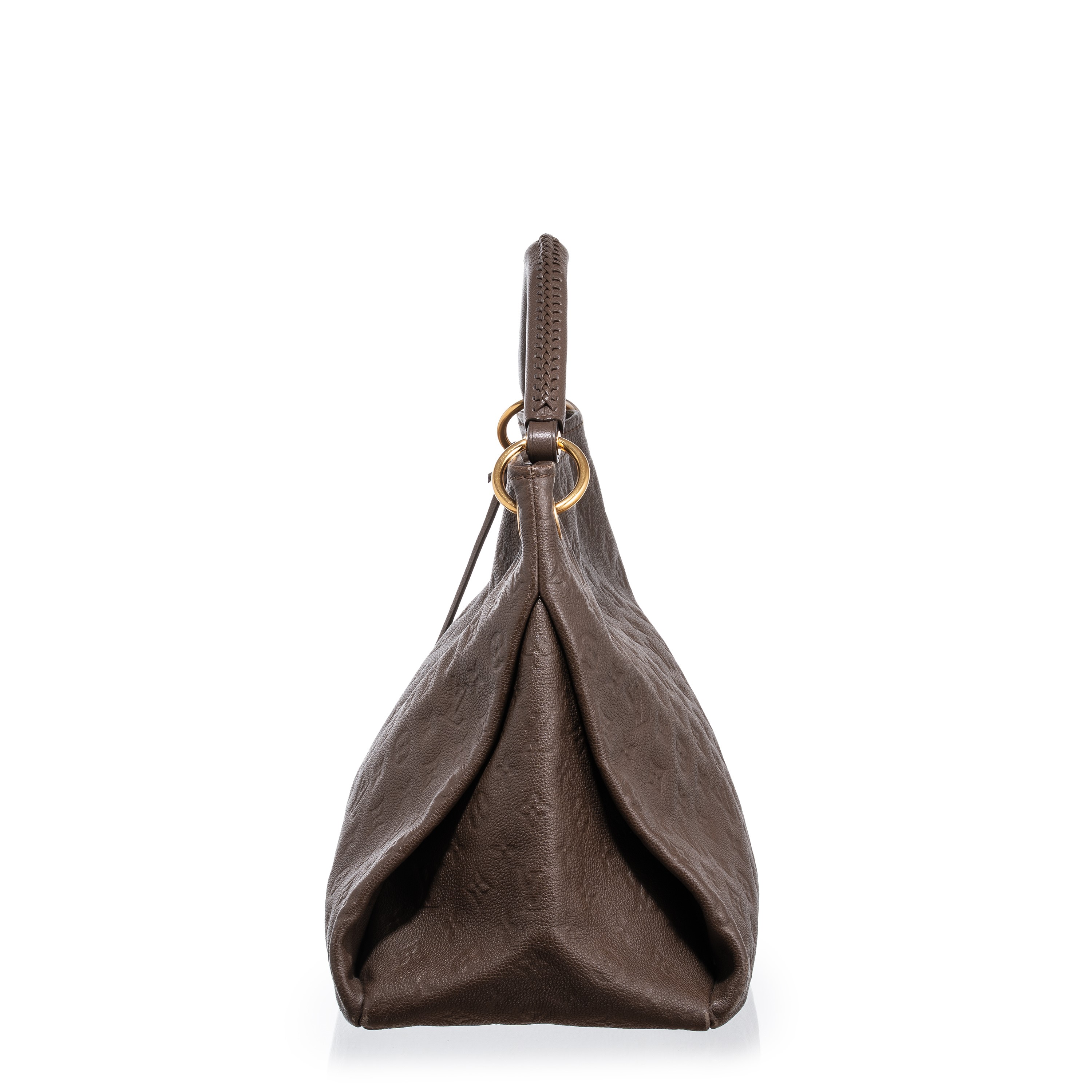 Louis Vuitton - Artsy in pelle Monogram Empreinte marrone, accessori dorati (2011)