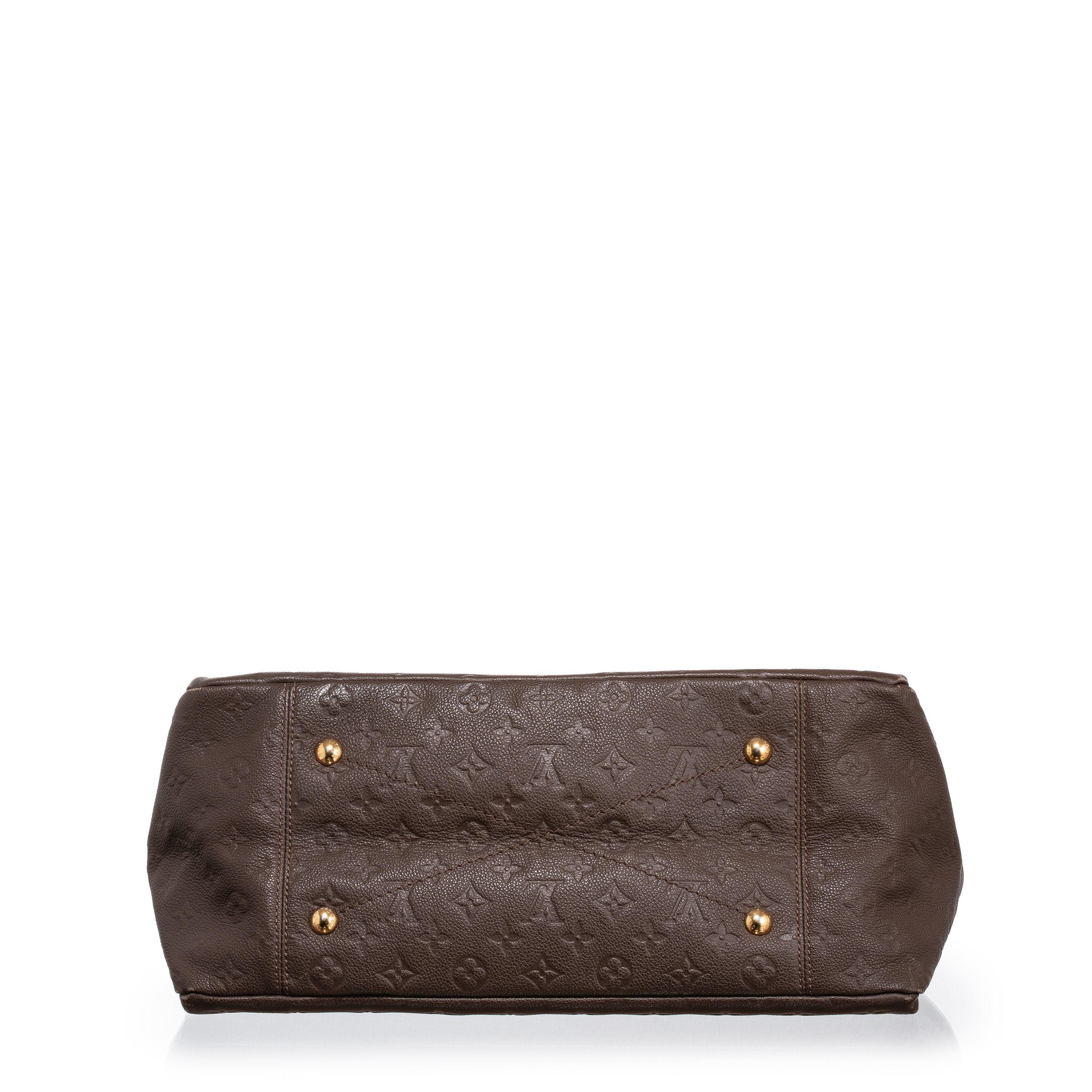 Louis Vuitton - Artsy in pelle Monogram Empreinte marrone, accessori dorati (2011)