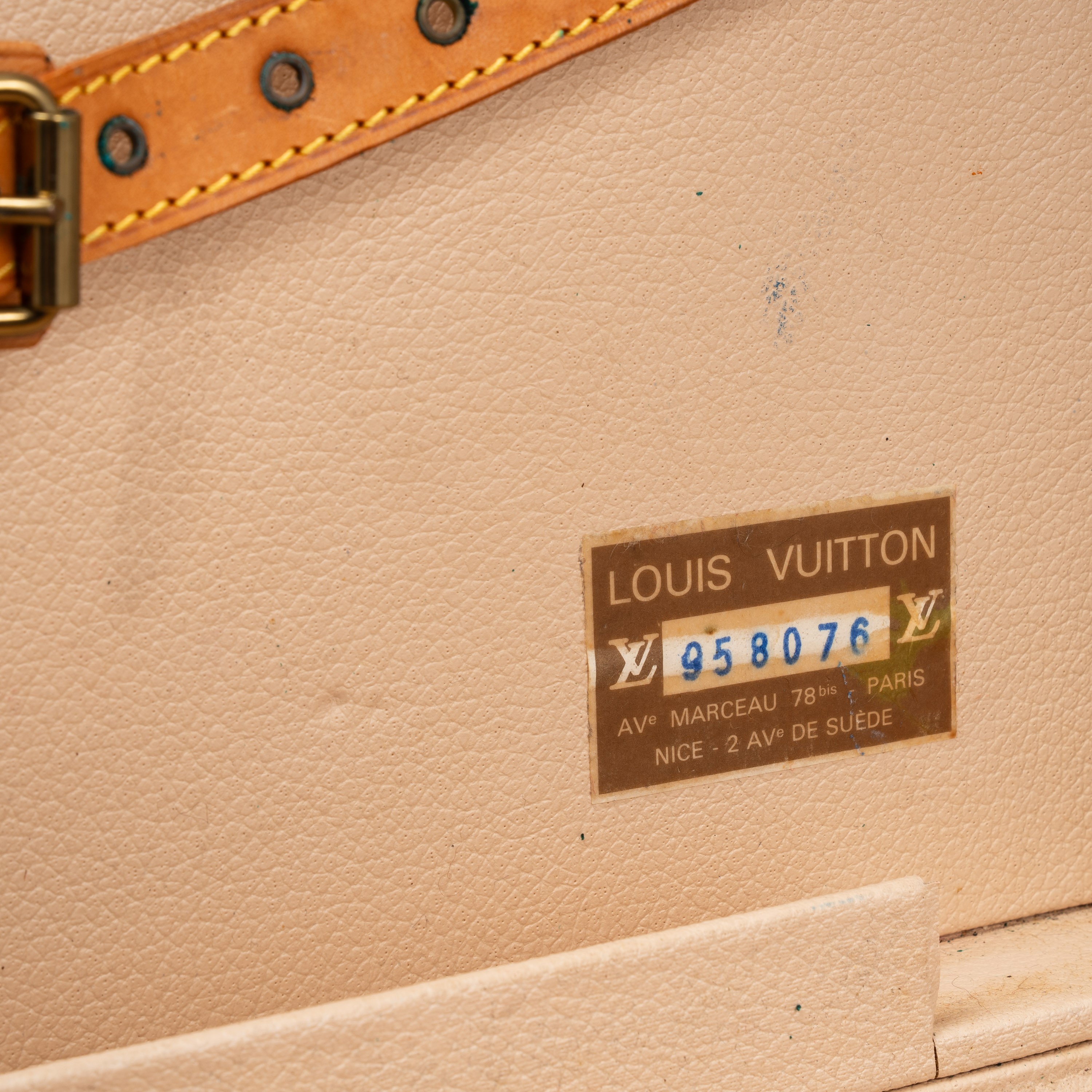 Louis Vuitton - Set di 3 valigie vintage Monogram (Bisten 70, Alzer 60 e valigetta 48H)