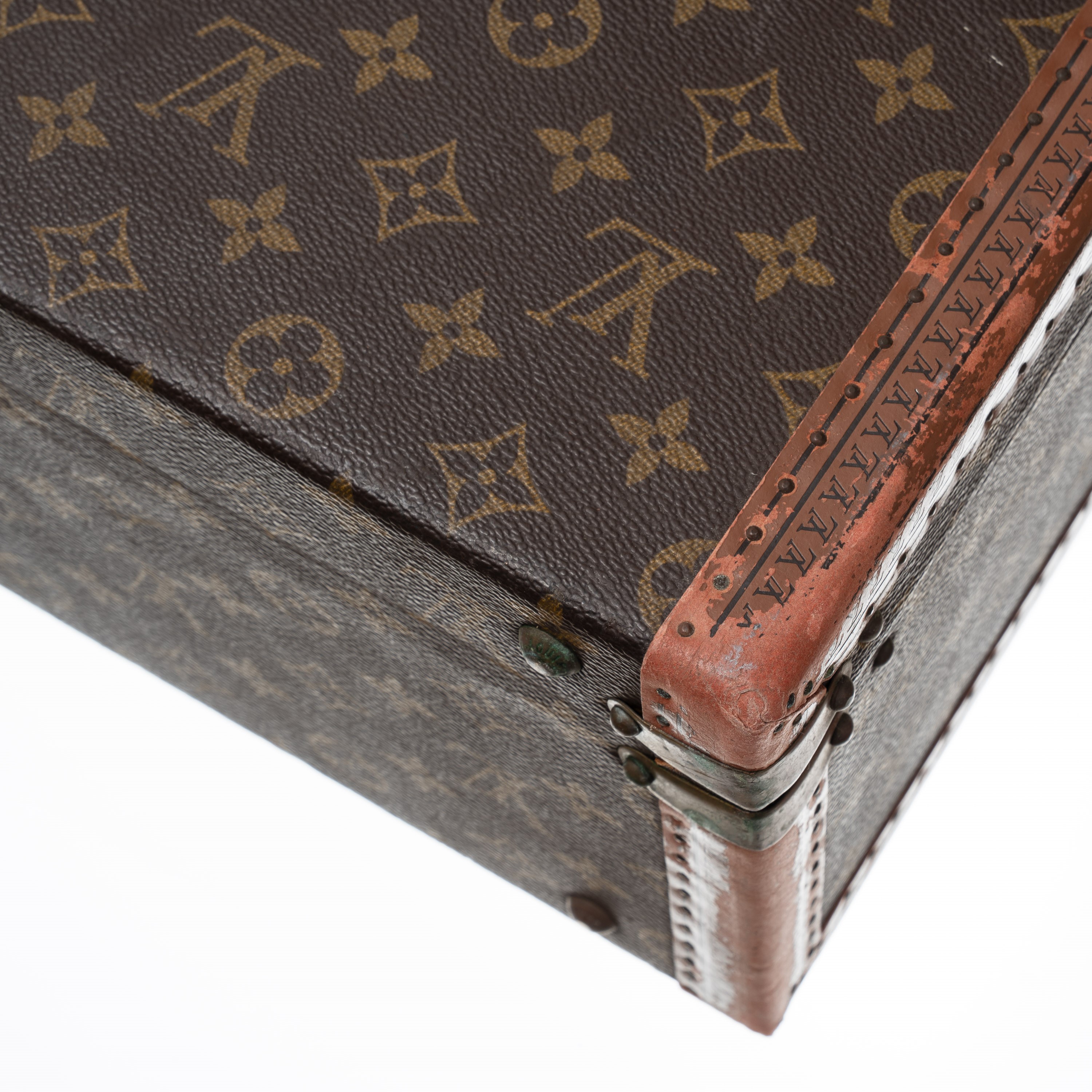 Louis Vuitton - Set di 3 valigie vintage Monogram (Bisten 70, Alzer 60 e valigetta 48H)