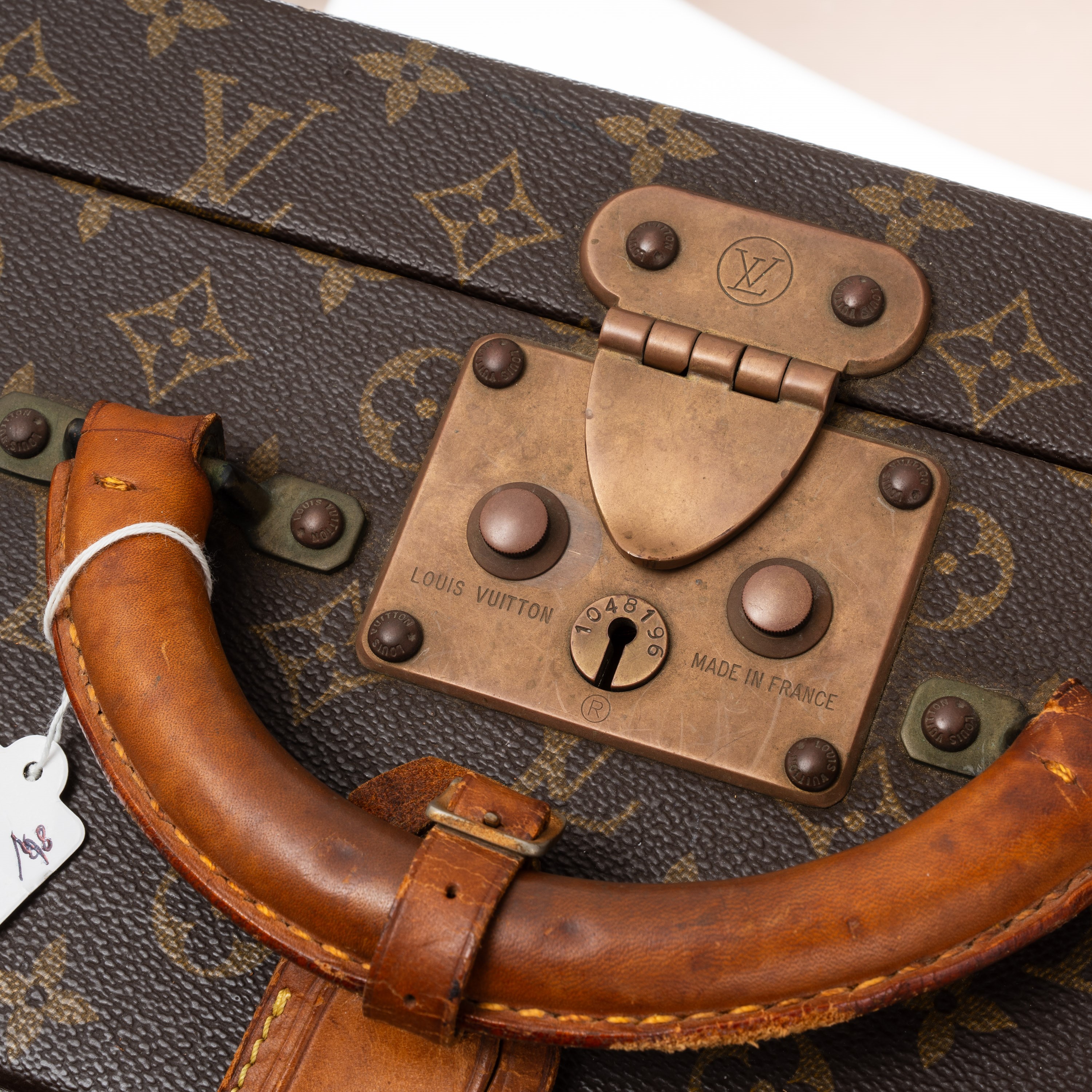 Louis Vuitton - Set di 3 valigie vintage Monogram (Bisten 70, Alzer 60 e valigetta 48H)