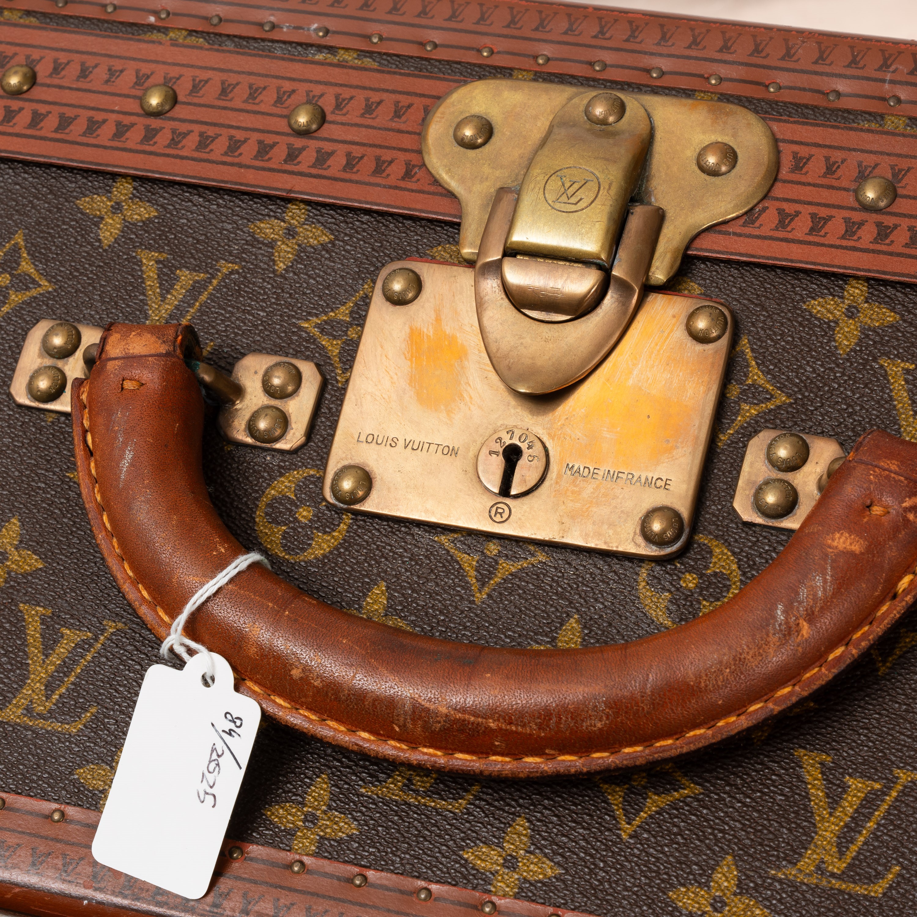 Louis Vuitton - Set di 3 valigie vintage Monogram (Bisten 70, Alzer 60 e valigetta 48H)