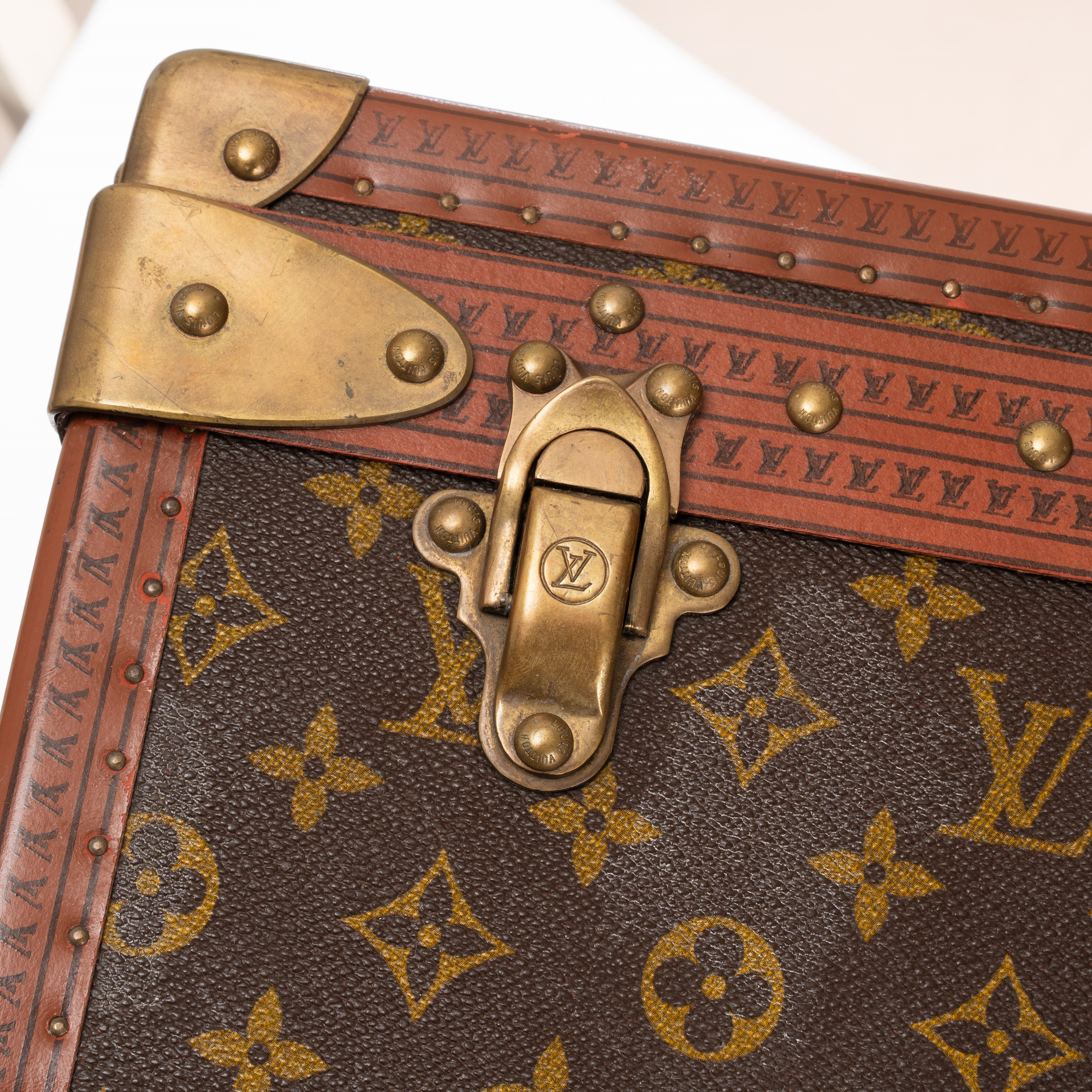 Louis Vuitton - Set di 3 valigie vintage Monogram (Bisten 70, Alzer 60 e valigetta 48H)