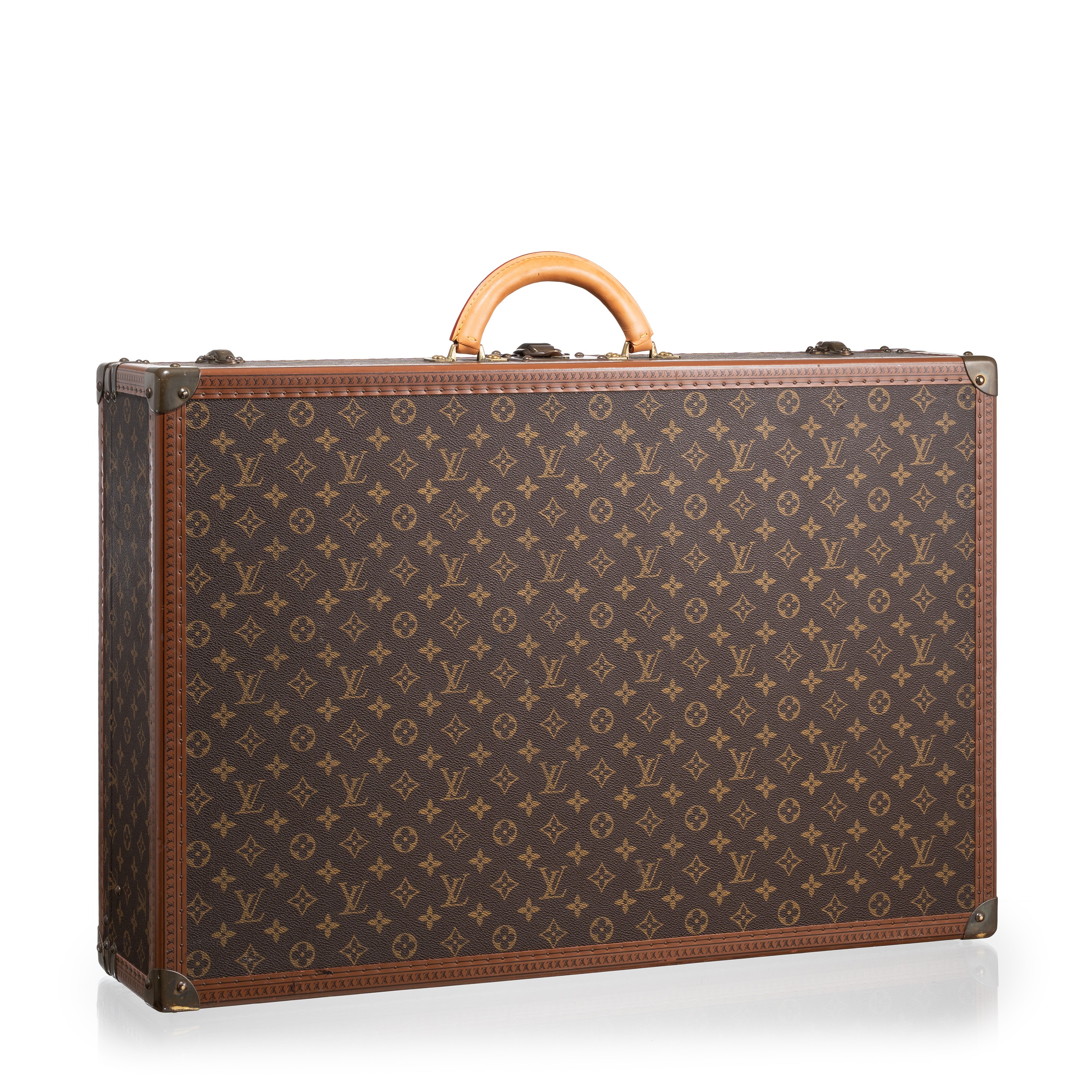 Louis Vuitton - Set di 3 valigie vintage Monogram (Bisten 70, Alzer 60 e valigetta 48H)